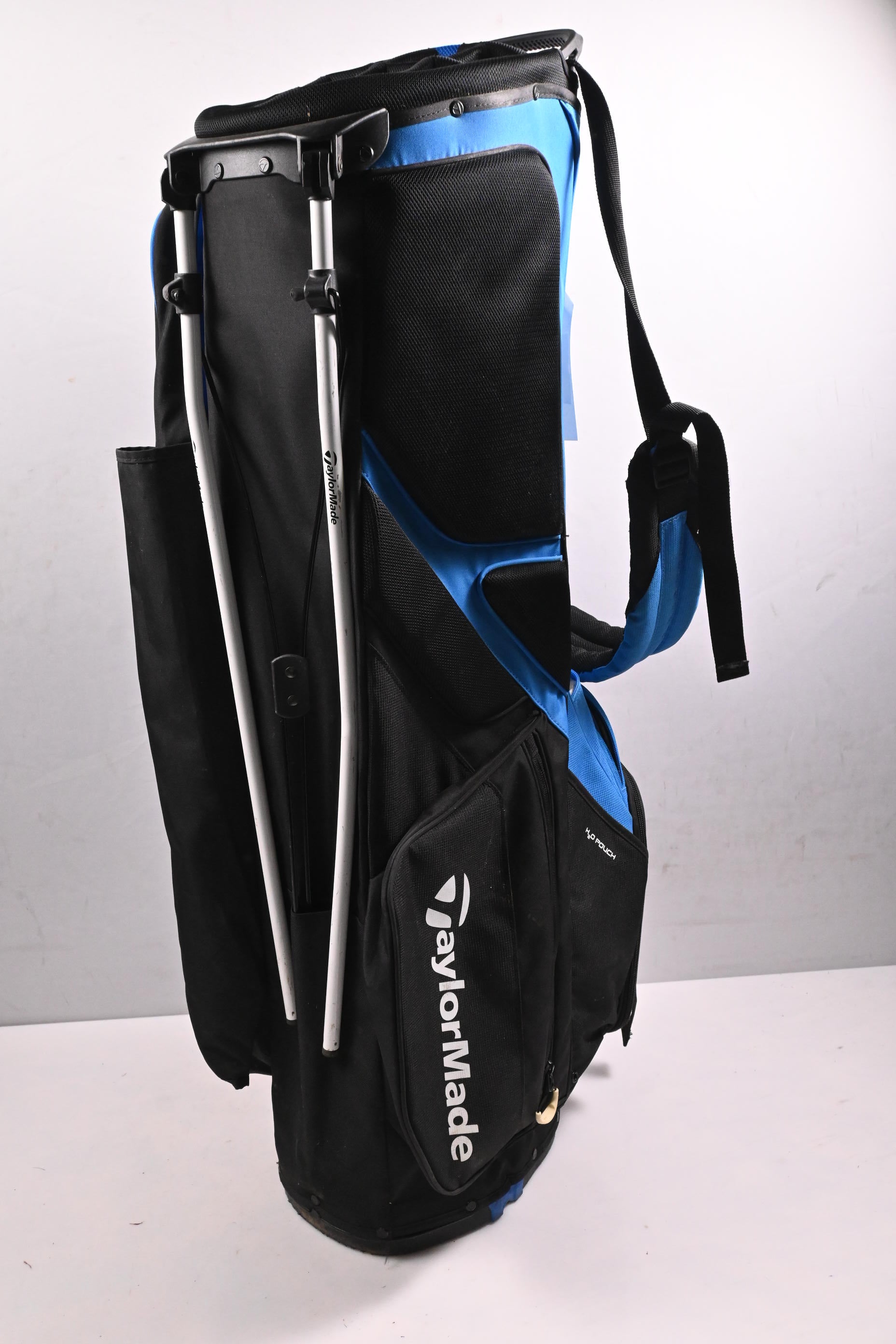 Taylormade Flex Tech Crossover Stand Bag / 14-Way Divider / Black, Blue