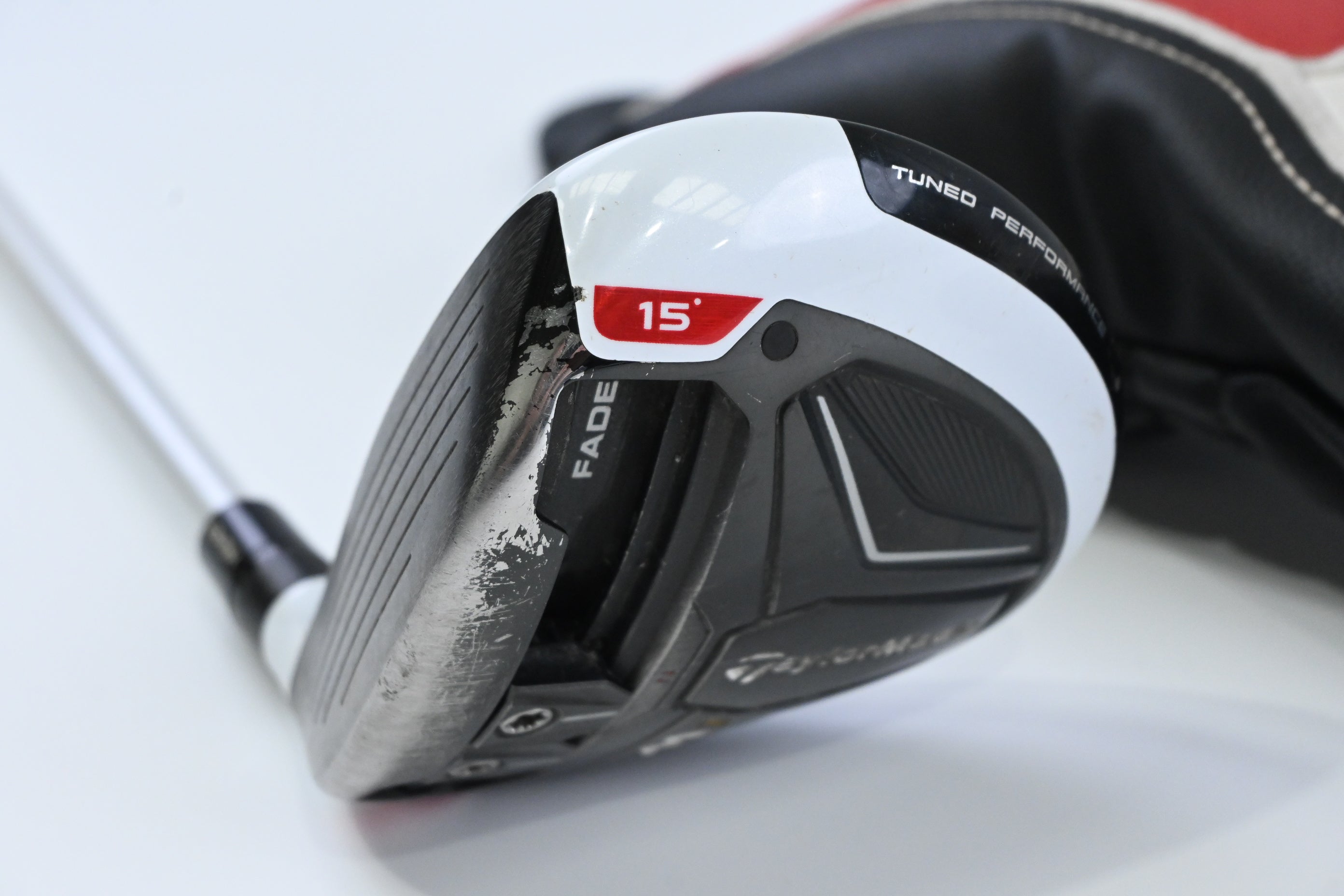 Left Hand Taylormade M1 2016 #3 Wood / 15 Degree / Stiff Flex Aldila Rogue 70