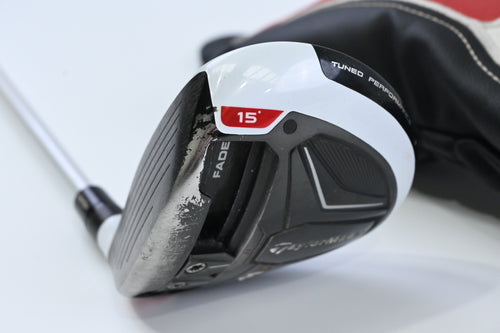 Left Hand Taylormade M1 2016 #3 Wood / 15 Degree / Stiff Flex Aldila Rogue 70