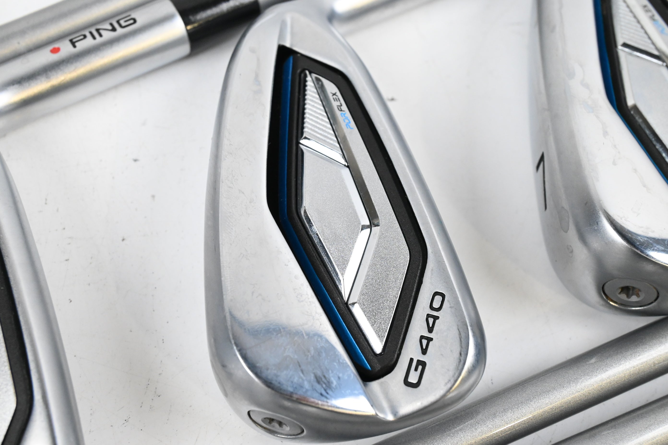 Ping G440 Irons / 4-PW+GW+52° / Red Dot / Senior Flex Fujikura Alta Quick 35