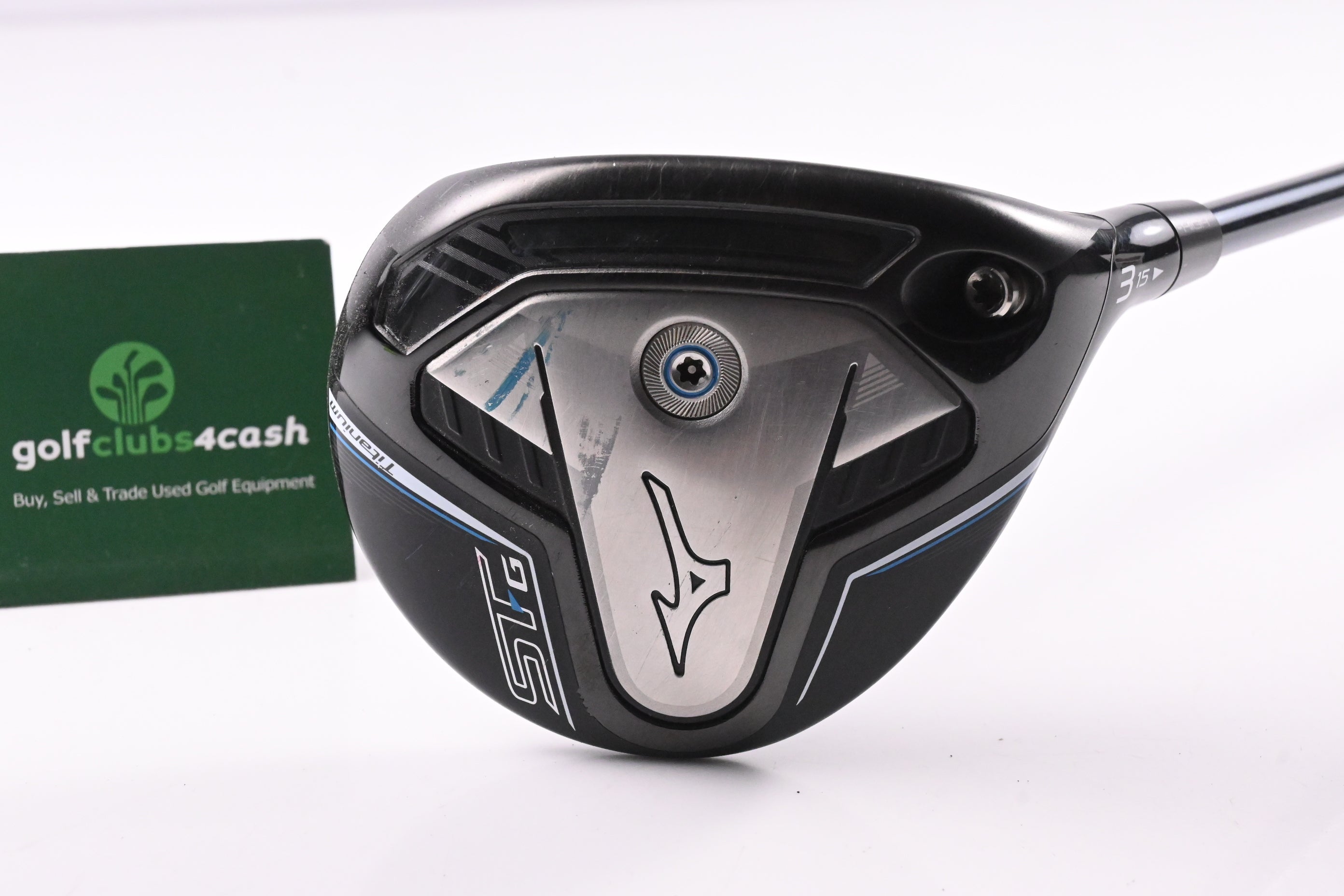 Mizuno ST-G Titanium #3 Wood / 15 Degree / Stiff Flex UST Lin-Q M40X Red 6 Shaft