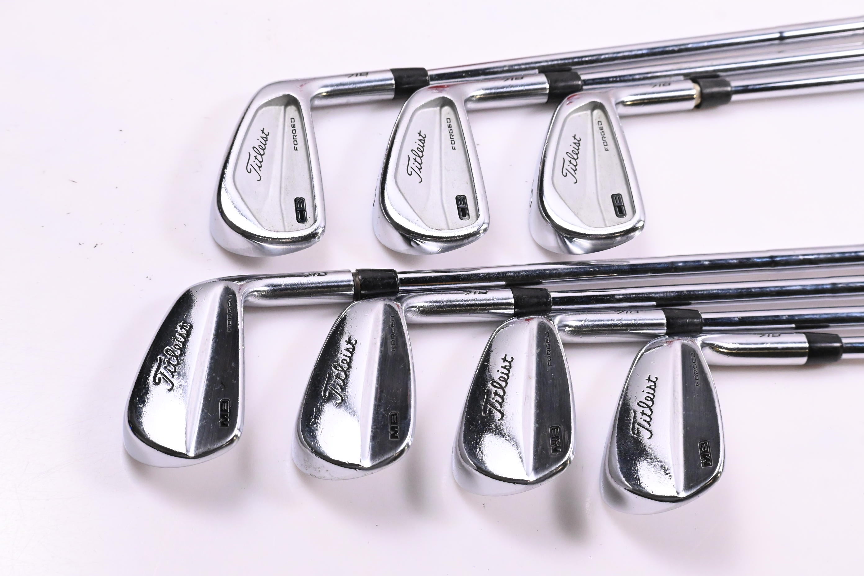 Titleist 718 CB/MB Combo Irons / 4-PW / X-Flex AMT Tour White X100 Shafts