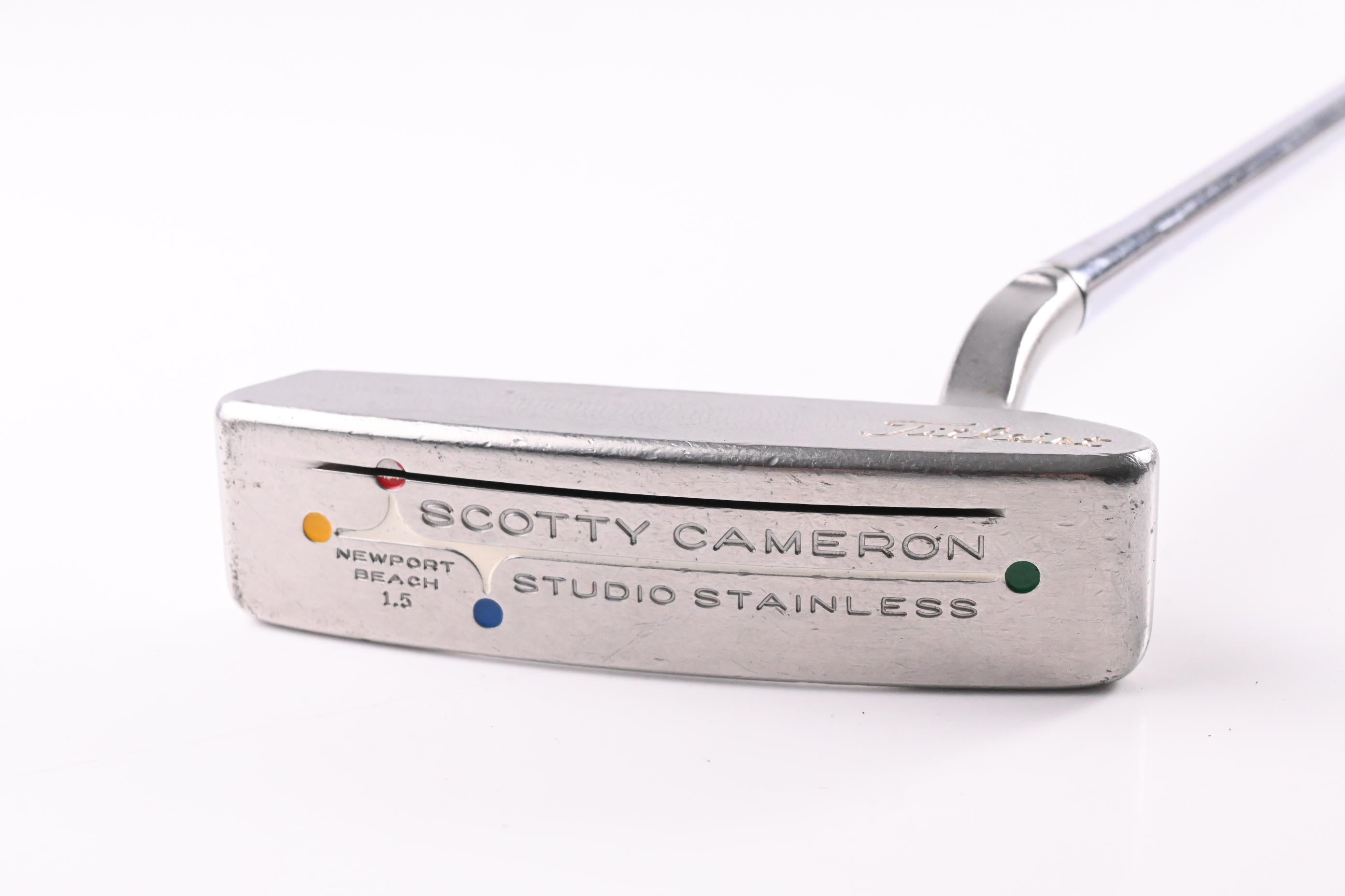 Scotty Cameron Studio Stainless Newport Beach 1.5 Putter / 35 Inch