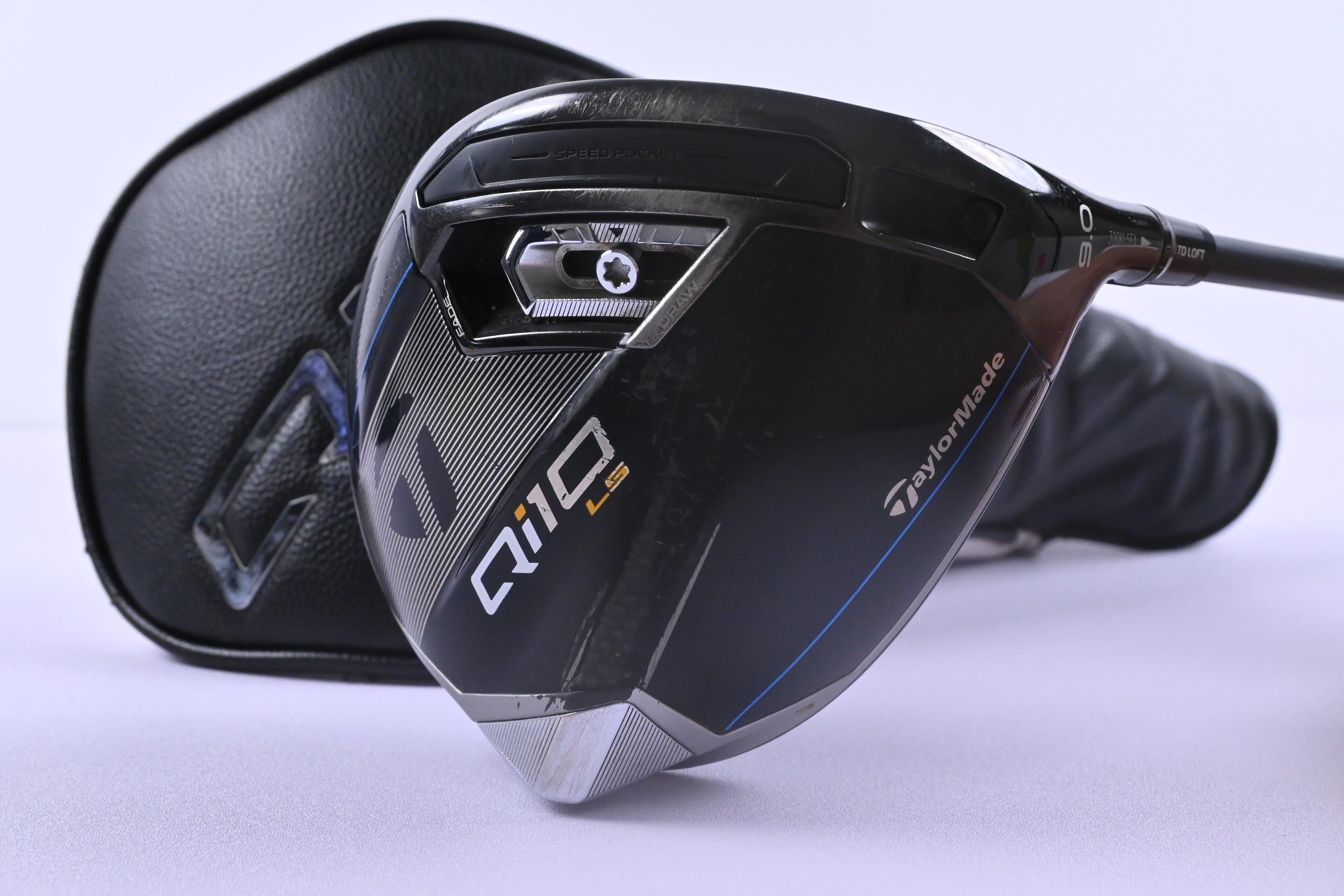 Taylormade Qi10 LS Driver / 9 Degree / X-Flex Aldila Rogue White 130 MSI 70