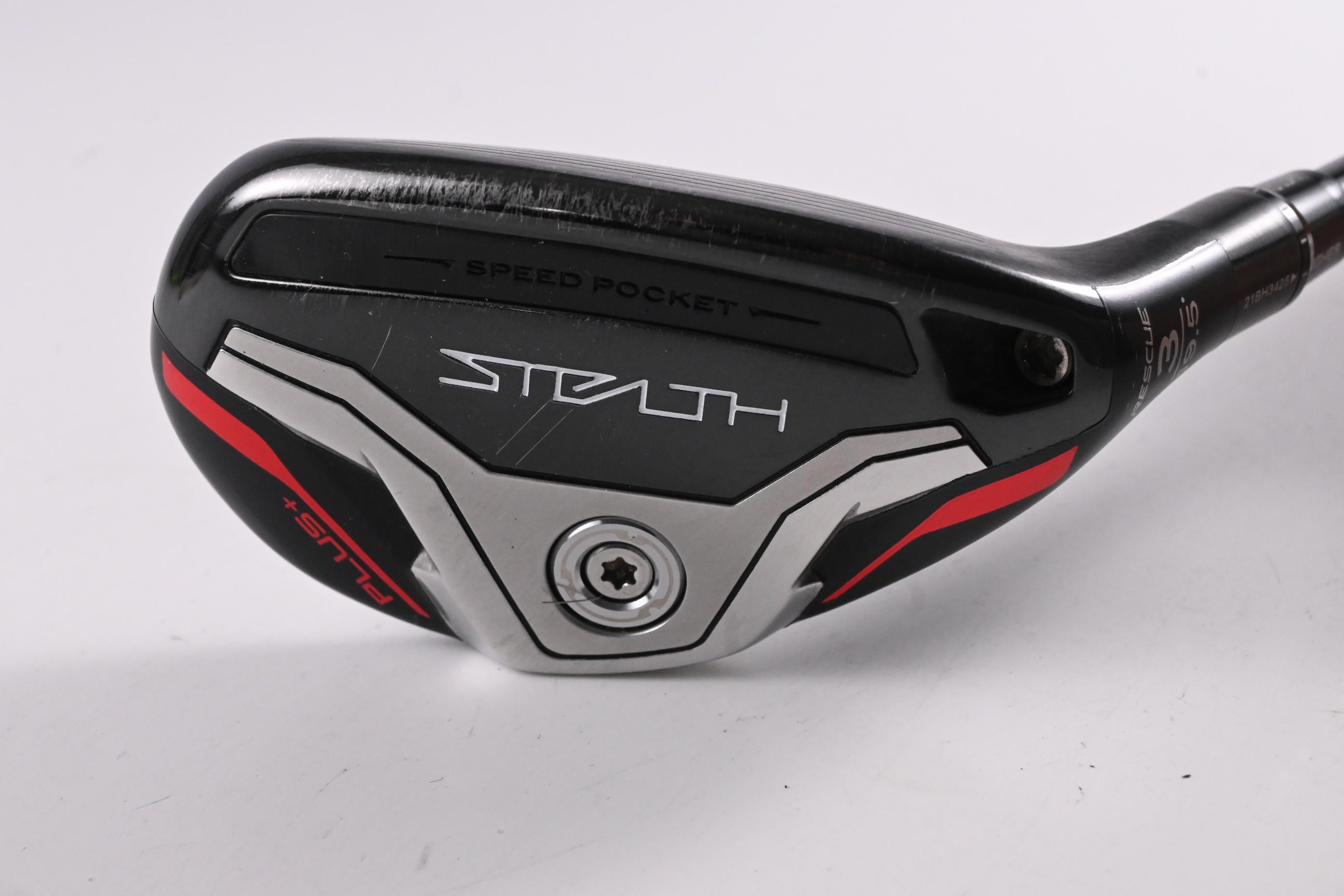 Taylormade Stealth Plus #3 Hybrid / 19.5 Degree / Stiff Flex HZRDUS Smoke Red 80