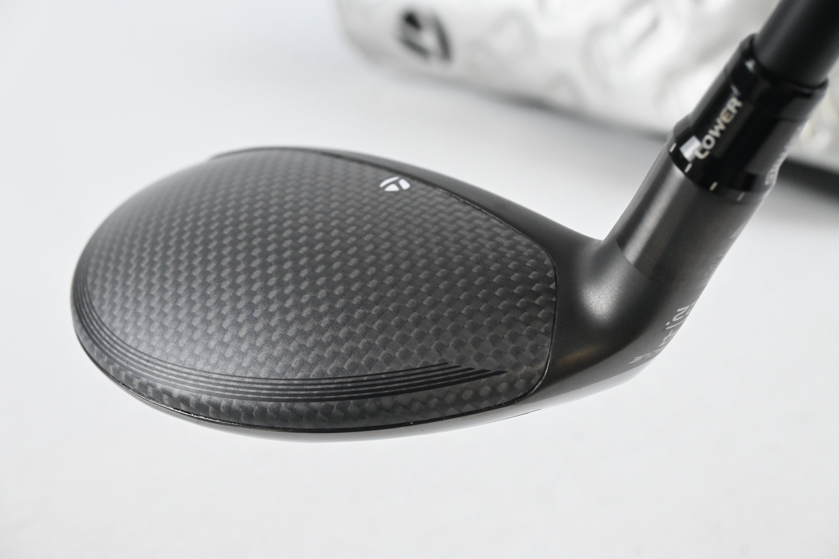 Left Hand Taylormade Qi35 #4 Hybrid / 22 Degree / Stiff Flex Fujikura Ventus 7