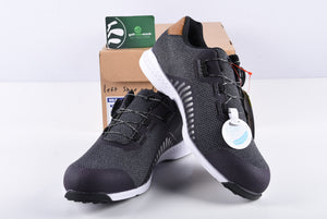 Mizuno Nexlite 008 Boa Spikeless Golf Shoes / Size UK 7.5 / Black
