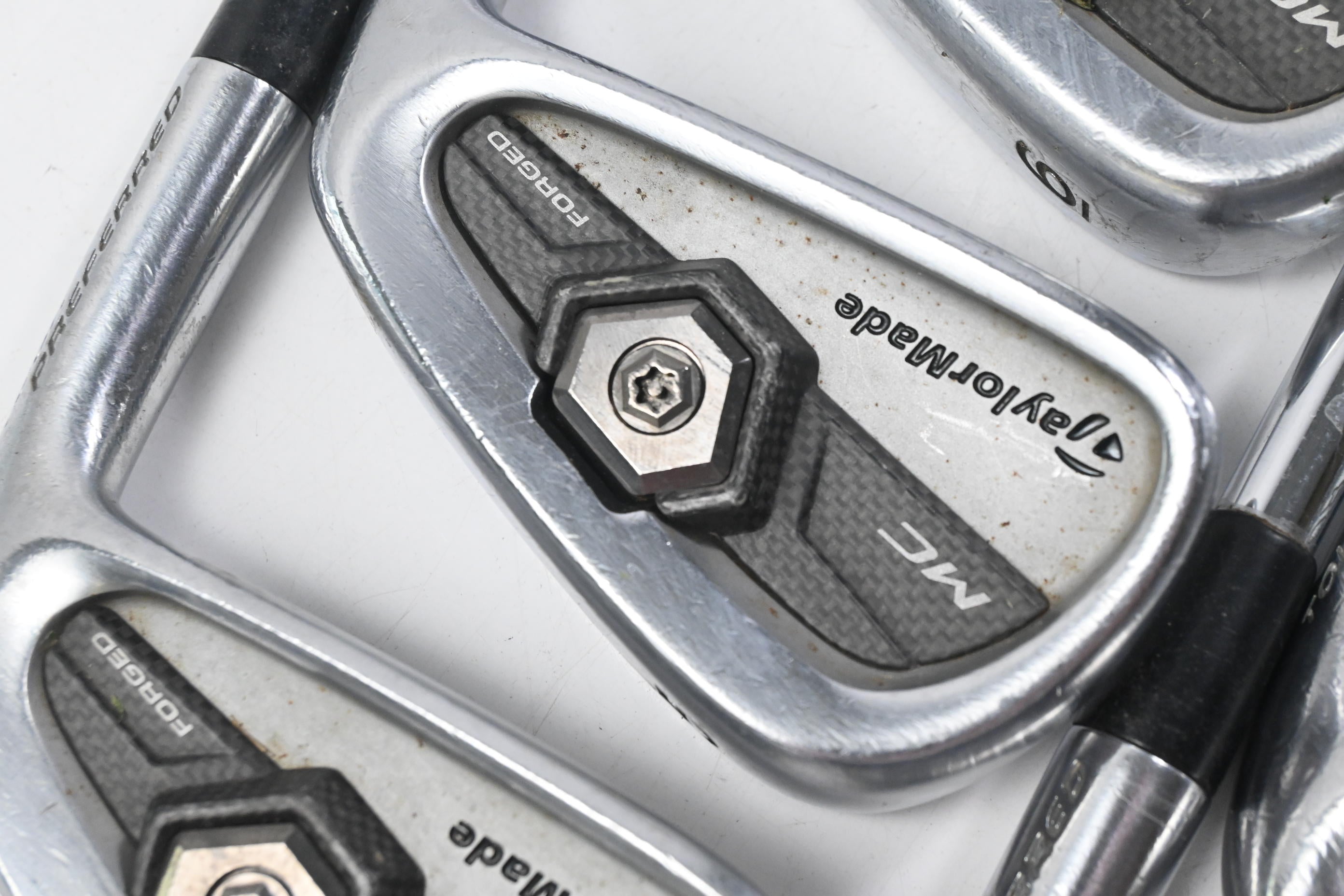 Taylormade Tour Preferred MC 2011 Irons / 4-9i / Regular Flex Steel Shafts