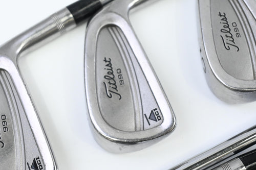 Titleist DCI 990 Irons / 3-PW / Stiff Flex Dynamic Gold SenseiCore S300 Shafts
