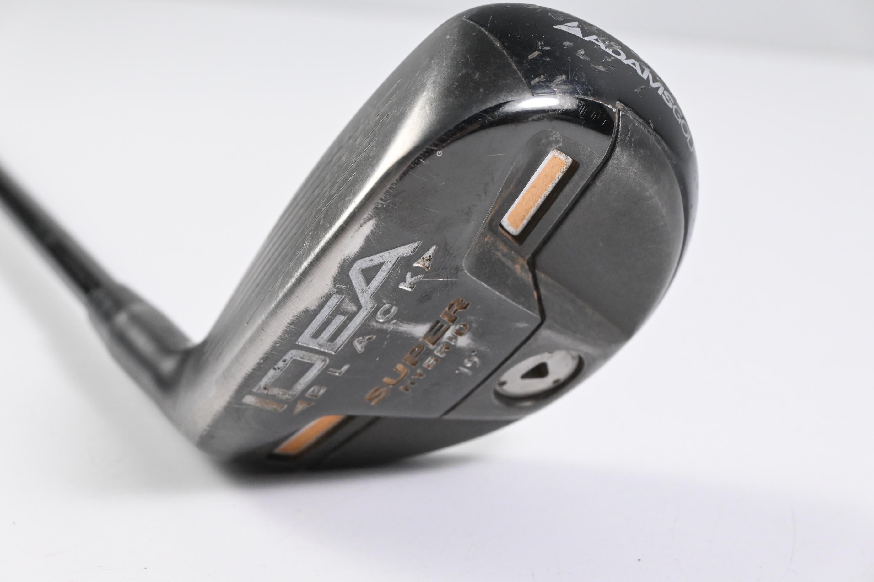 Left Hand Adams Idea Super #3 Hybrid / 19 Degree / Stiff Flex Aldila Voodoo 8
