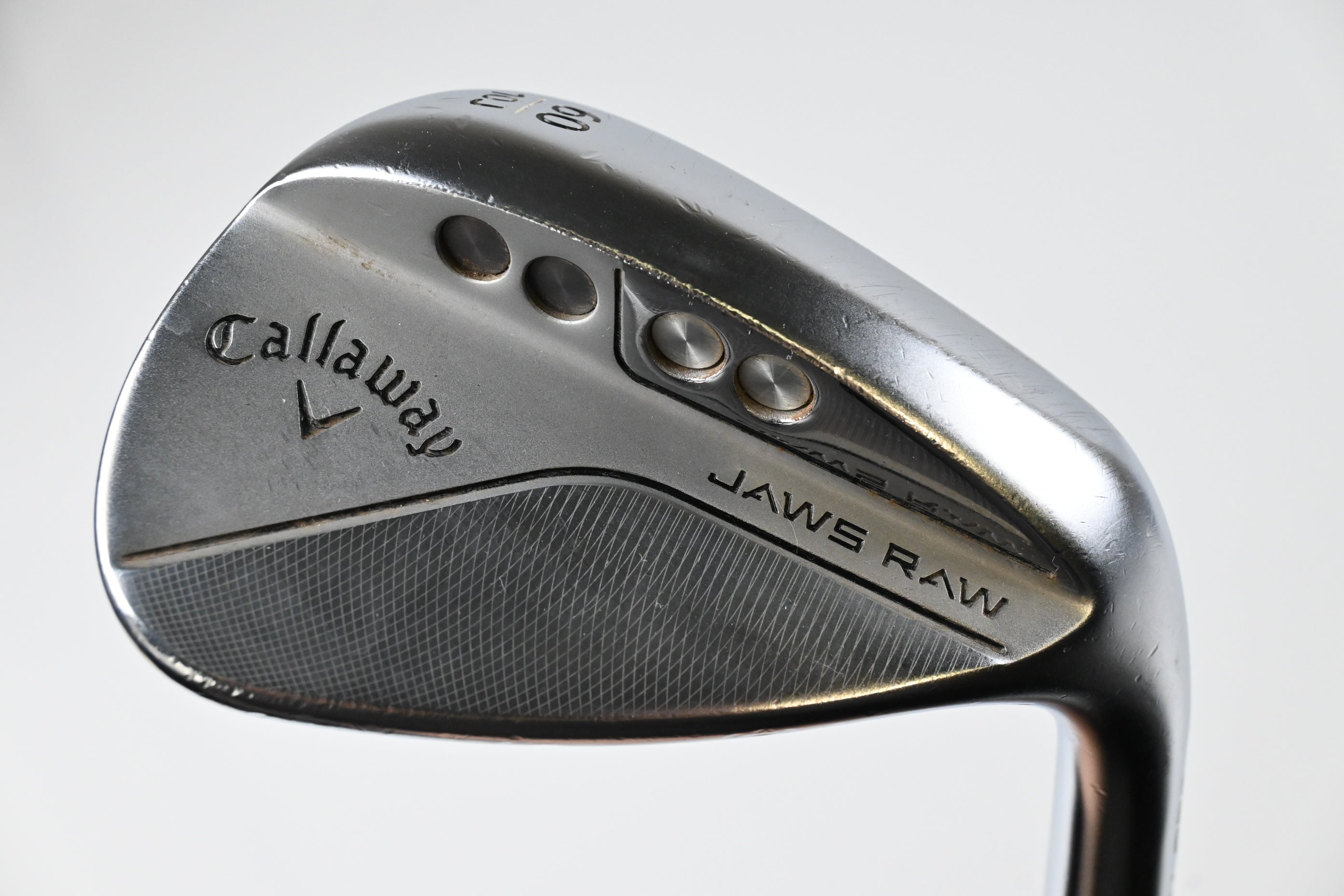 Callaway Jaws Raw Lob Wedge / 60 Degree / Stiff Flex Dynamic Gold S200 115 Shaft