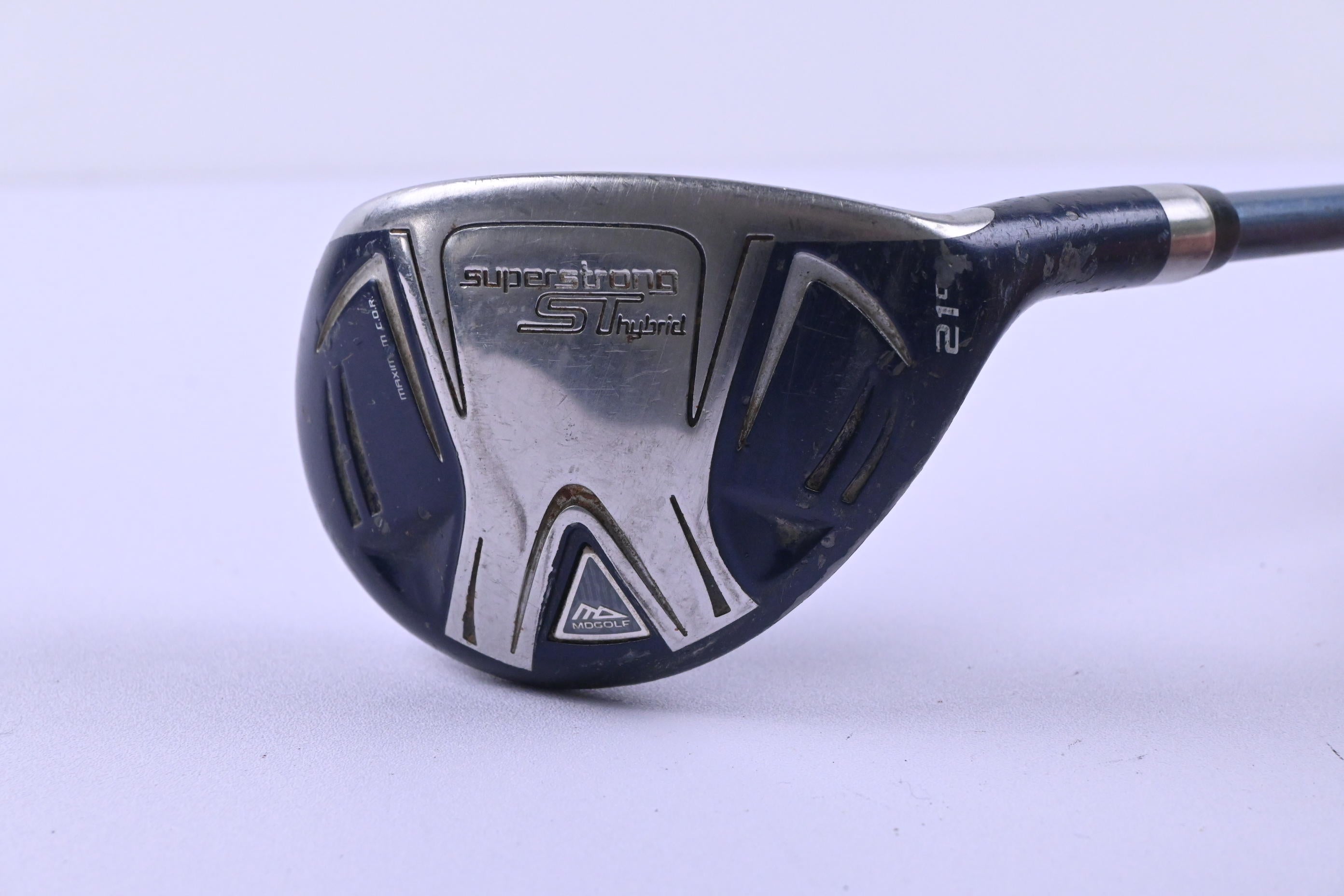 MD Golf Superstrong ST #3 Hybrid / 21 Degree / Senior Flex UST Mamiya Shaft