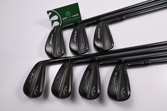Callaway Apex Ti Fusion Irons / 5-PW+AW / Regular Flex UST Recoil Dart HDC 70