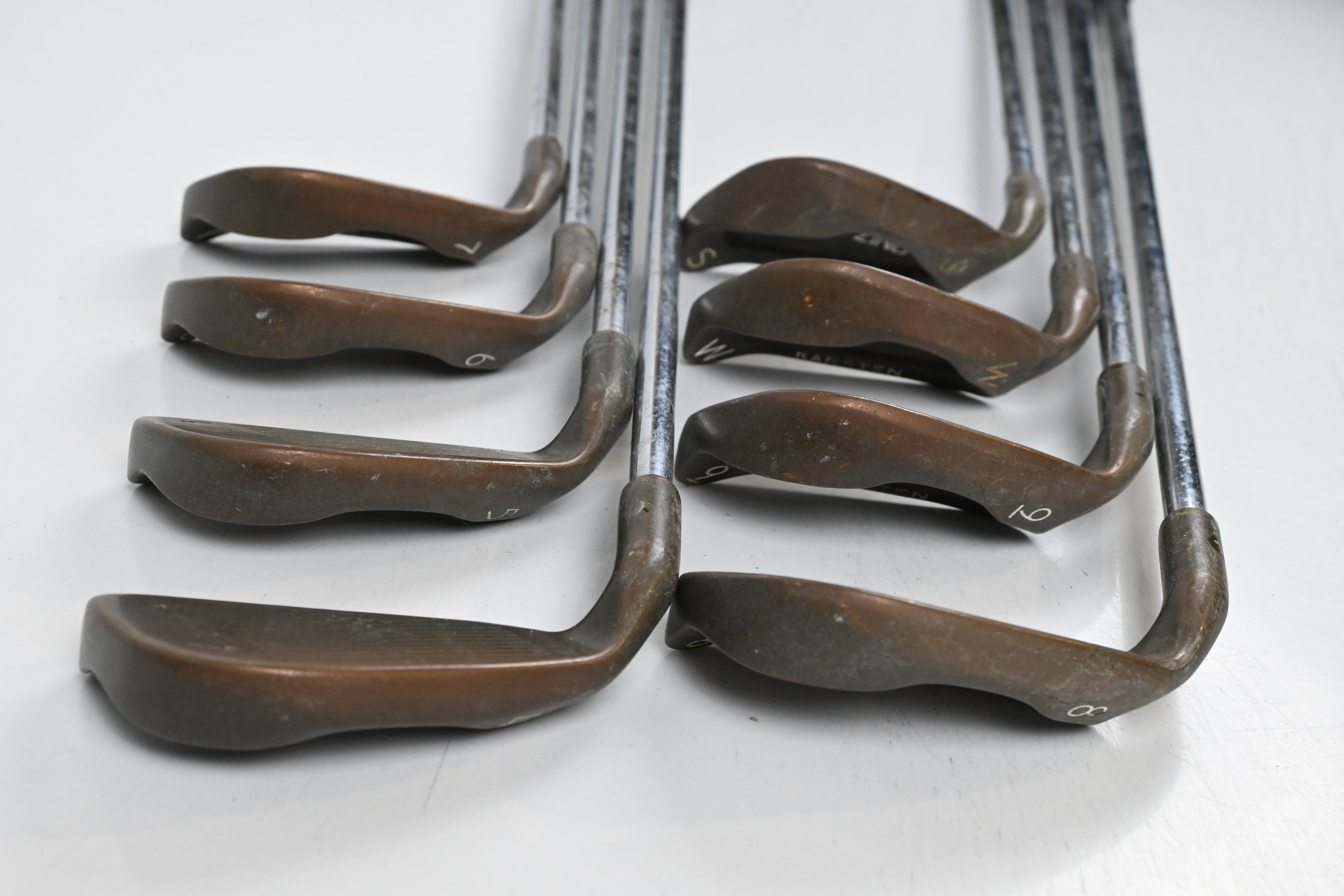 Ping Zing BeCu Irons / 4-PW+SW / Green Dot / Stiff Flex Ping Karsten Shafts