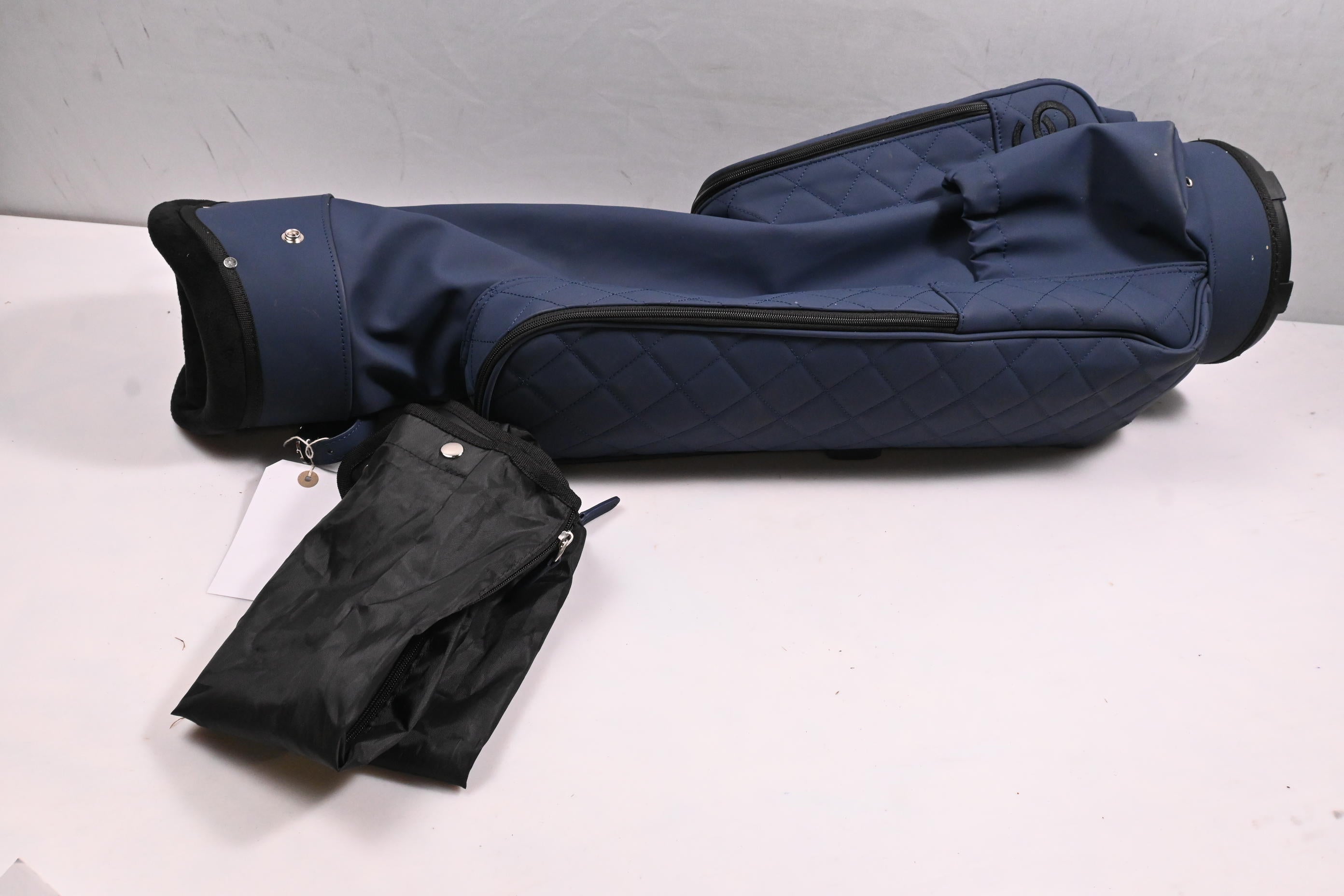 Caddy Golf Club Sunday Pencil Bag / 3-Way Divider / Navy