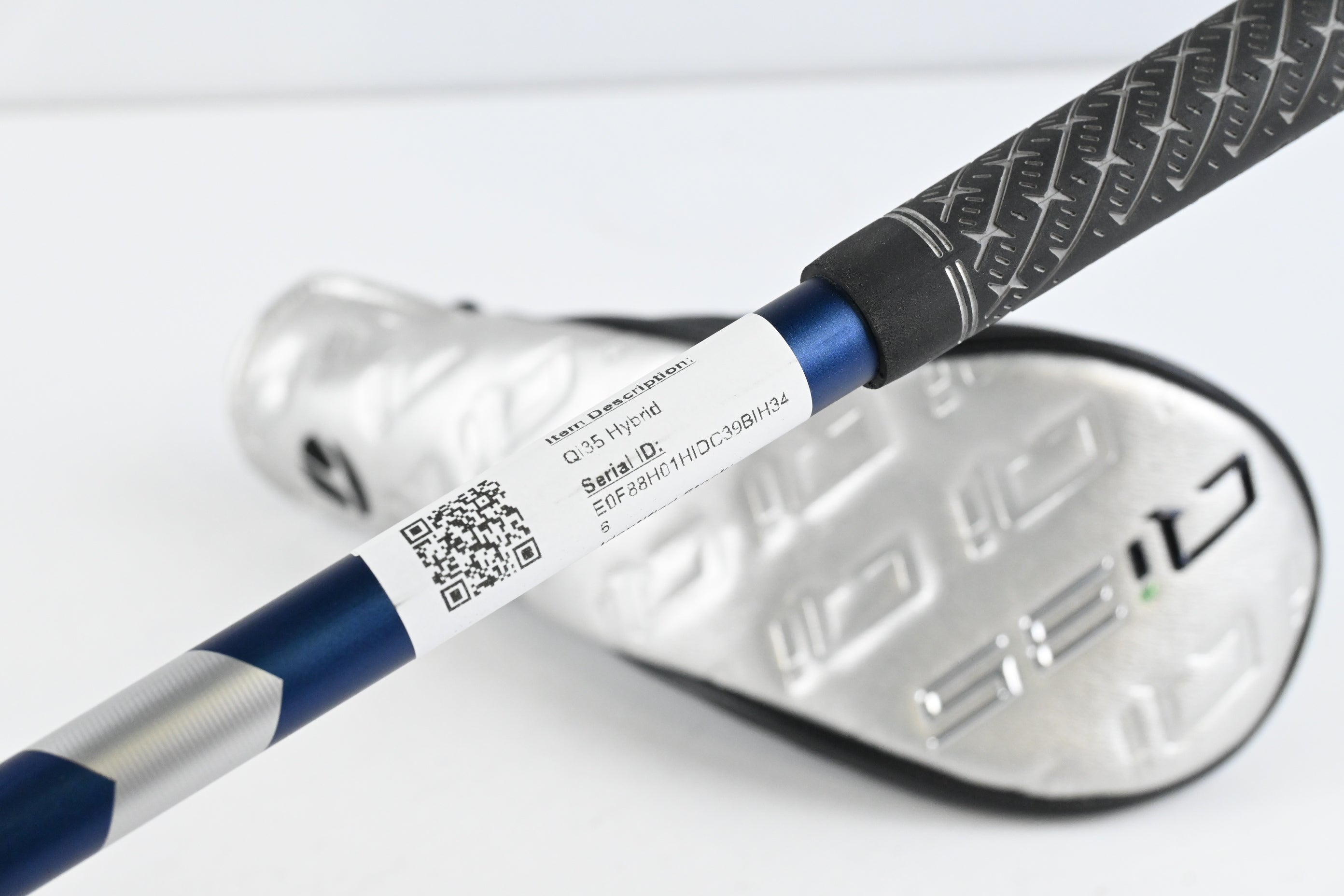 Left Hand Taylormade Qi35 #4 Hybrid / 22 Degree / Stiff Flex Fujikura Ventus 7