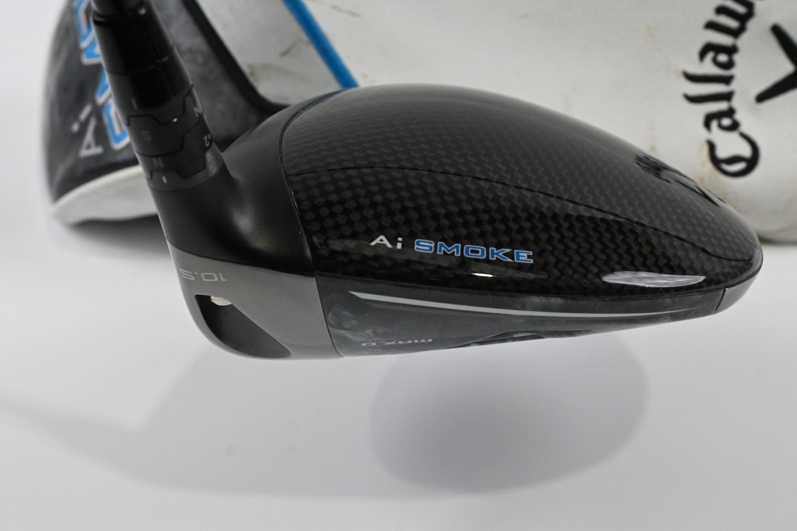 Callaway Paradym Ai Smoke Max D Driver / 10.5 Degree / Stiff Flex Kai'Li White 60