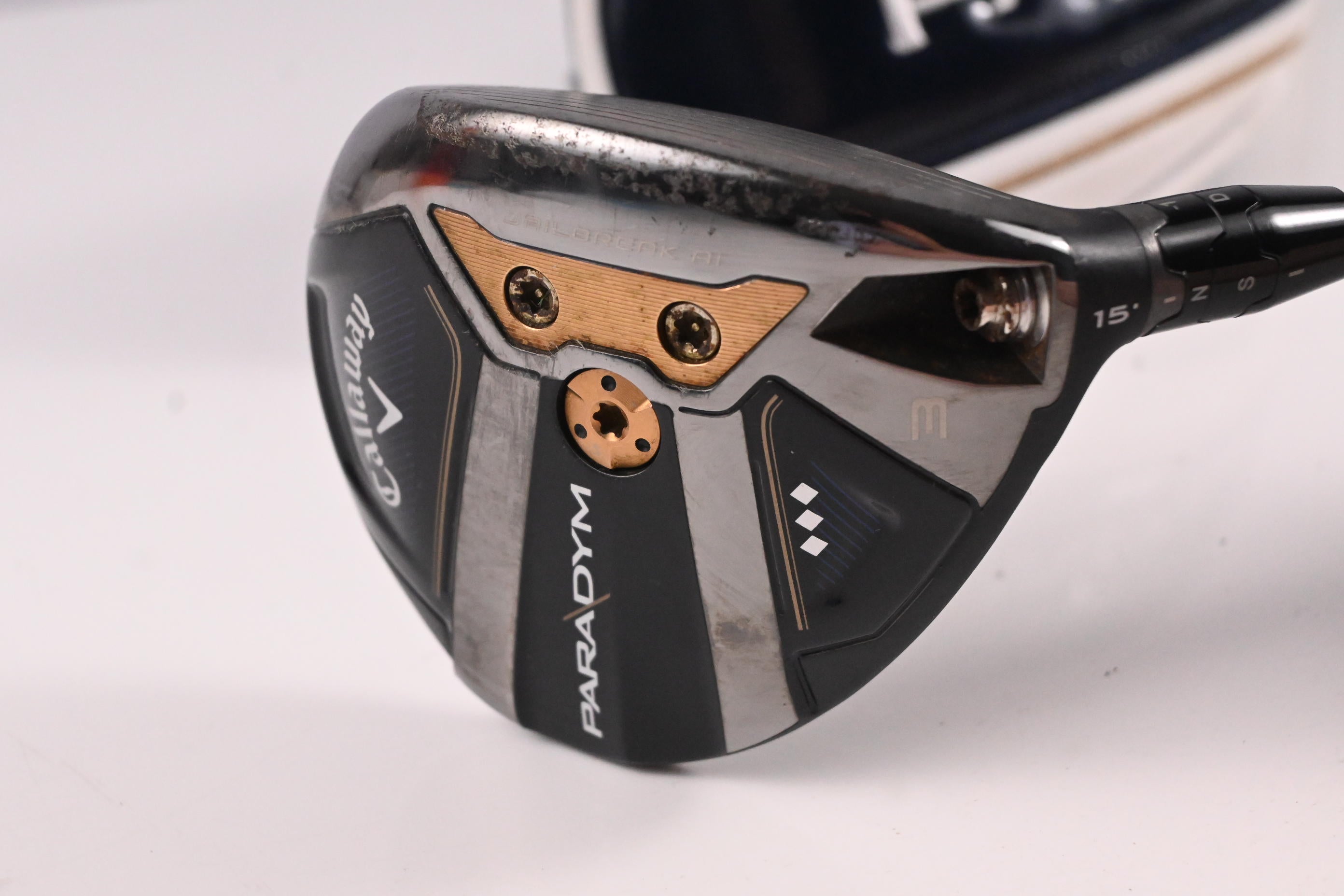 Callaway Paradym Triple Diamond #3 Wood / 15 Degree / Stiff Flex HZRDUS Silver 60