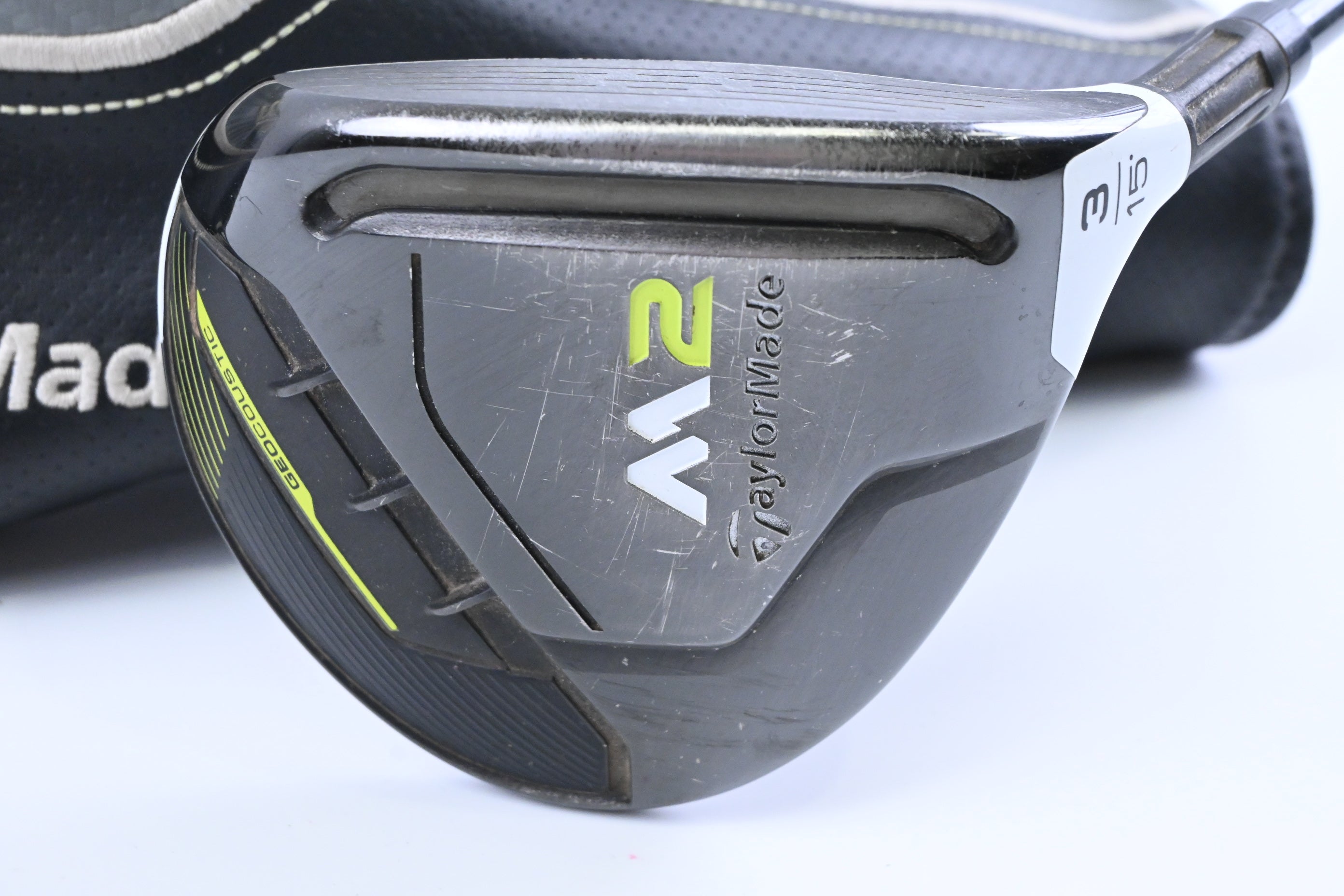 Taylormade M2 2017 #3 Wood / 15 Degree / Stiff Flex Taylormade M2 Reax 65 Shaft