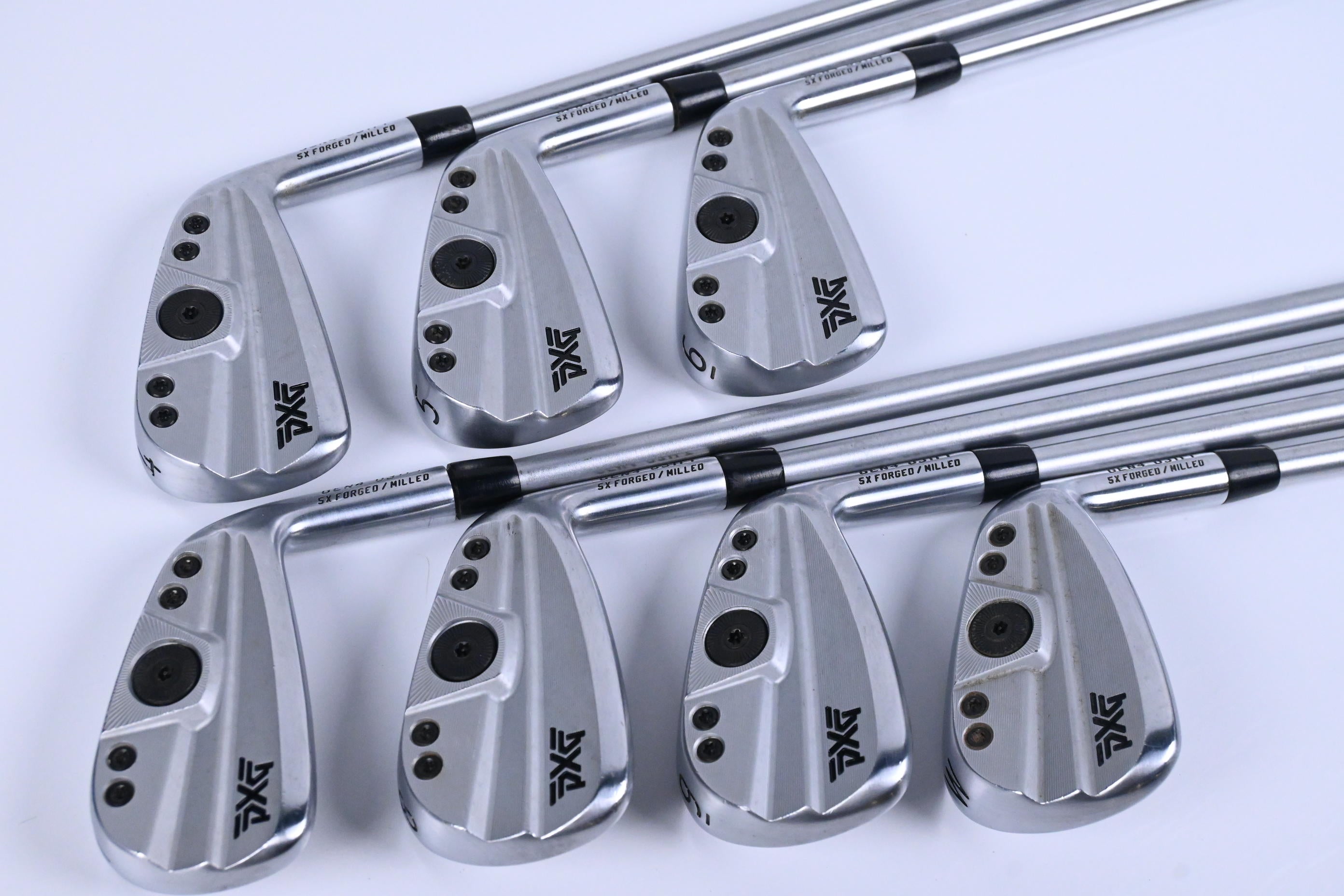 PXG 0311 T Gen4 Irons / 4-PW / Stiff Flex KBS Tour C-Taper 120 Steel Shafts