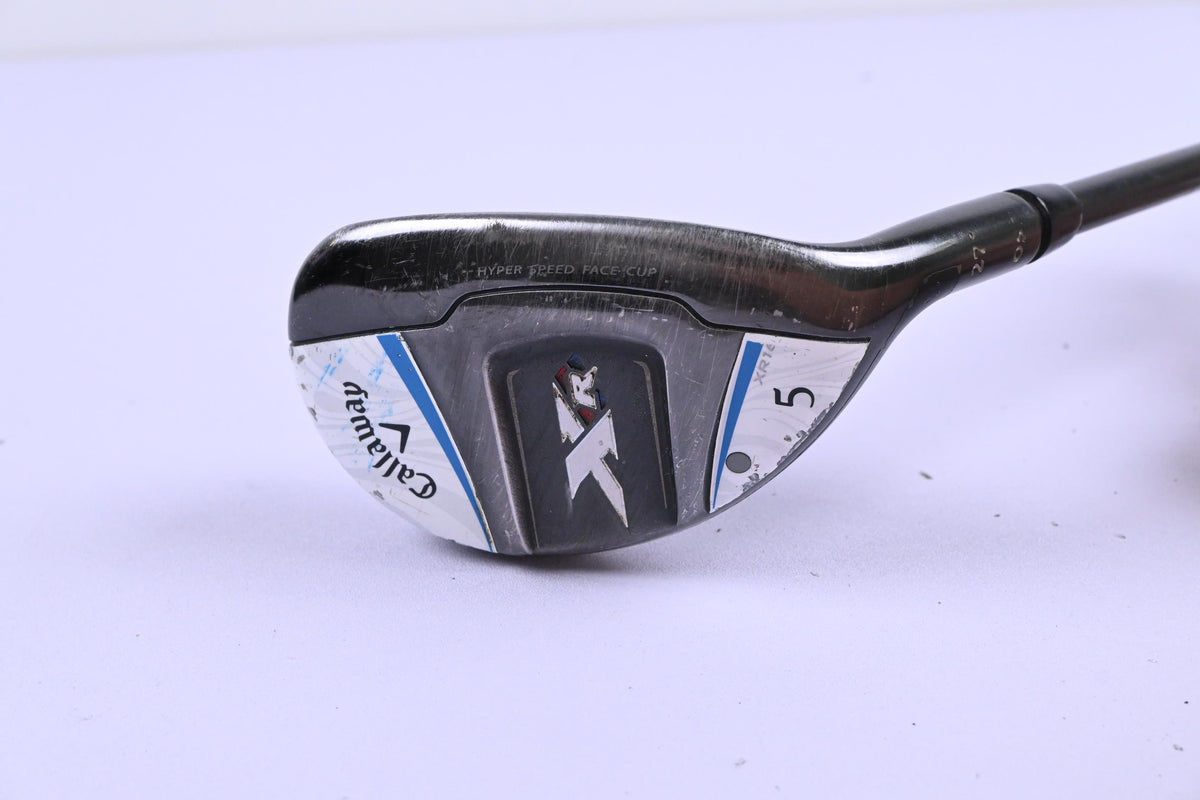 Ladies Callaway XR16 OS #5 Hybrid / 27 Degree / Ladies Flex Bassara 50 Shaft
