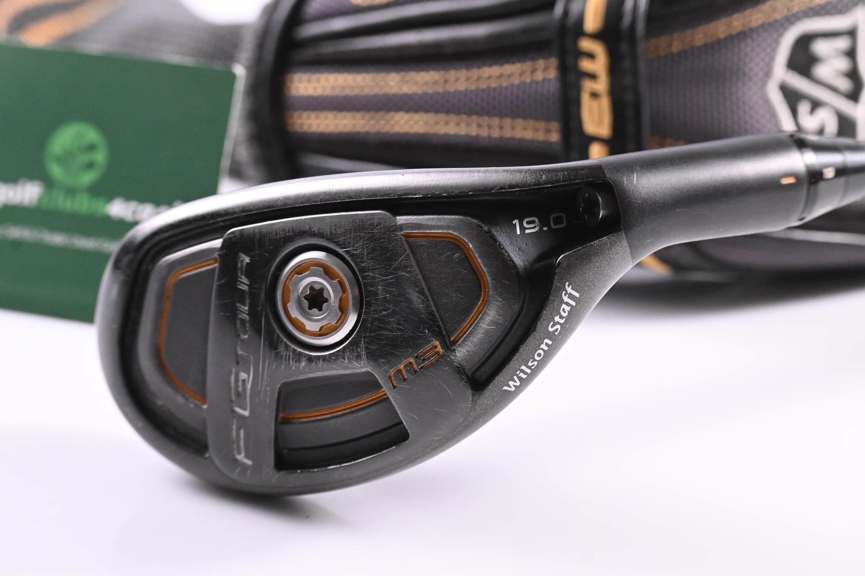 Wilson Staff FG Tour M3 #3 Hybrid / 19 Degree / Stiff Flex Aldila Phenom 85 Shaft