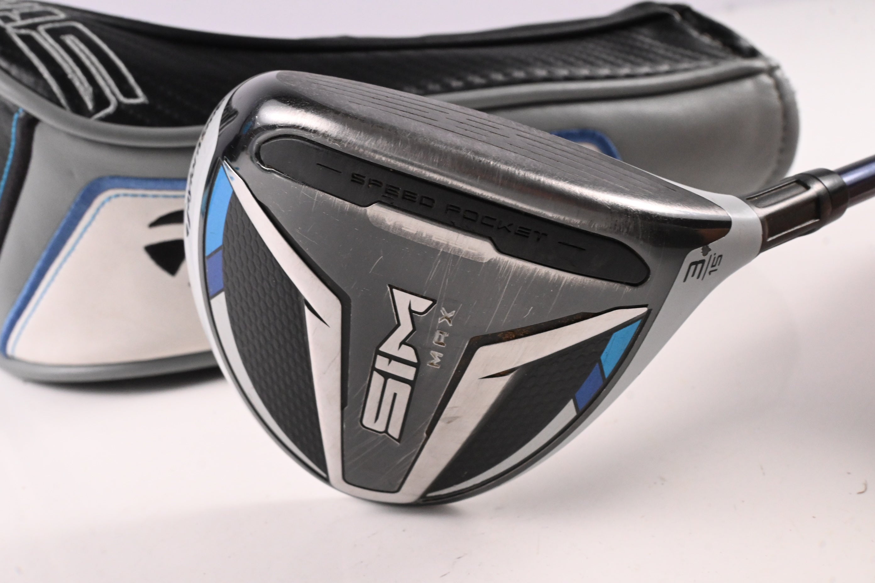 Taylormade SIM Max #3 Wood / 15 Degree / Regular Flex Fujikura Ventus Blue 5