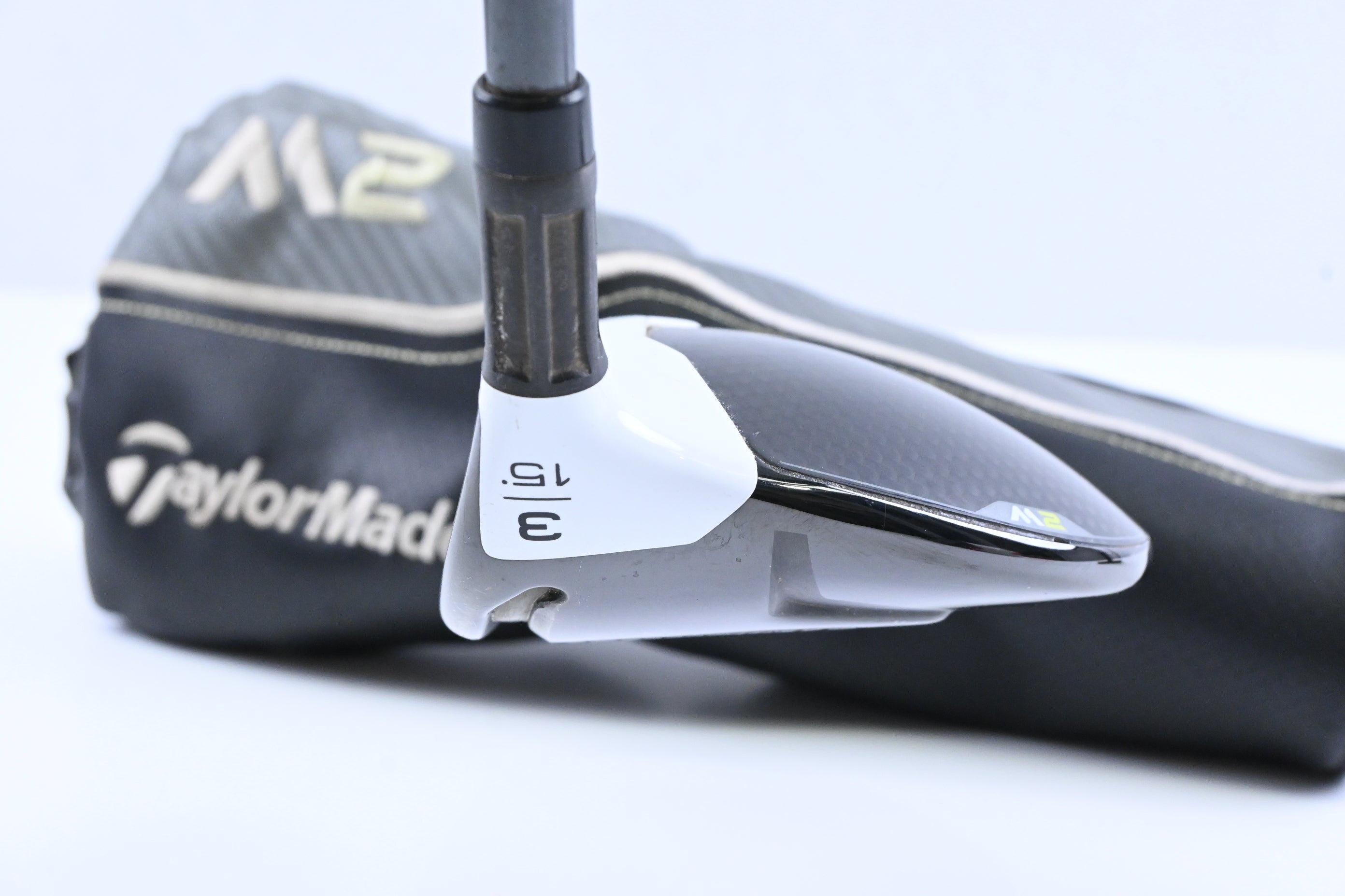 Taylormade M2 2017 #3 Wood / 15 Degree / Stiff Flex Taylormade M2 Reax 65 Shaft