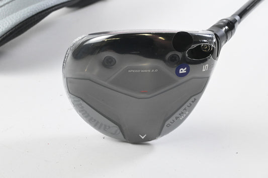 Callaway Quantum Max #5 Wood / 18 Degree / Regular Flex Denali Frost Silver 60