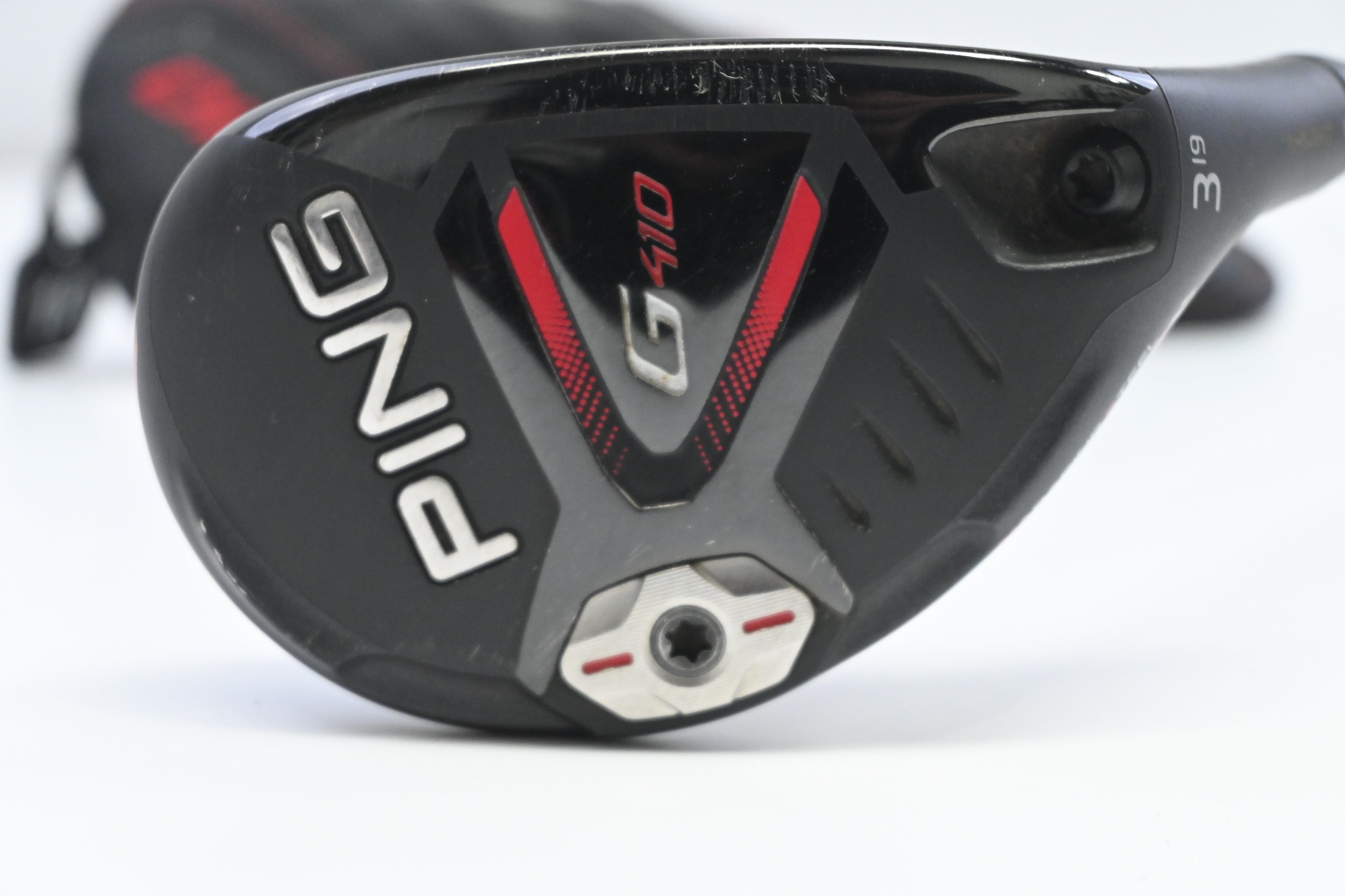 Ping G410 #3 Hybrid / 19 Degree / Stiff Flex Ping Alta CB Red 70 Shaft