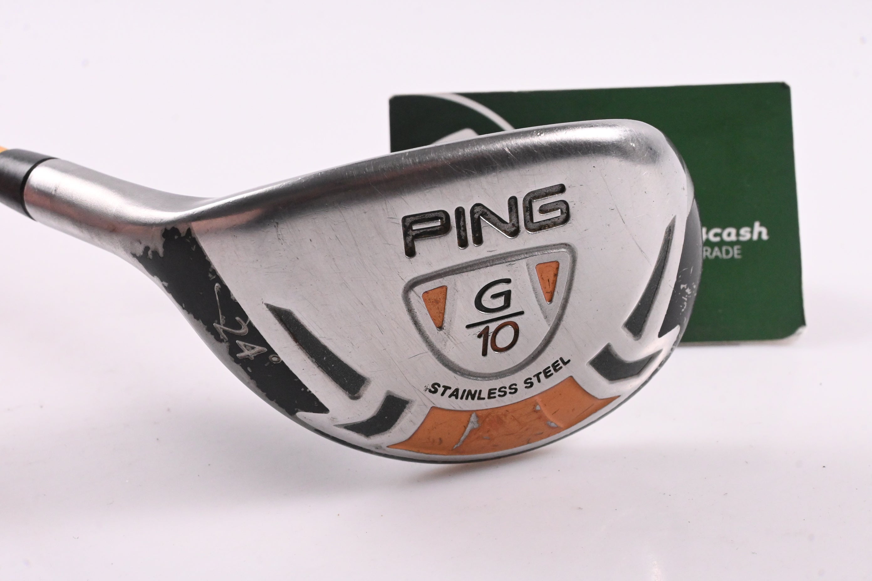 Left Hand Ping G10 #4 Hybrid / 24 Degree / Stiff Flex UST Proforce V2 Shaft