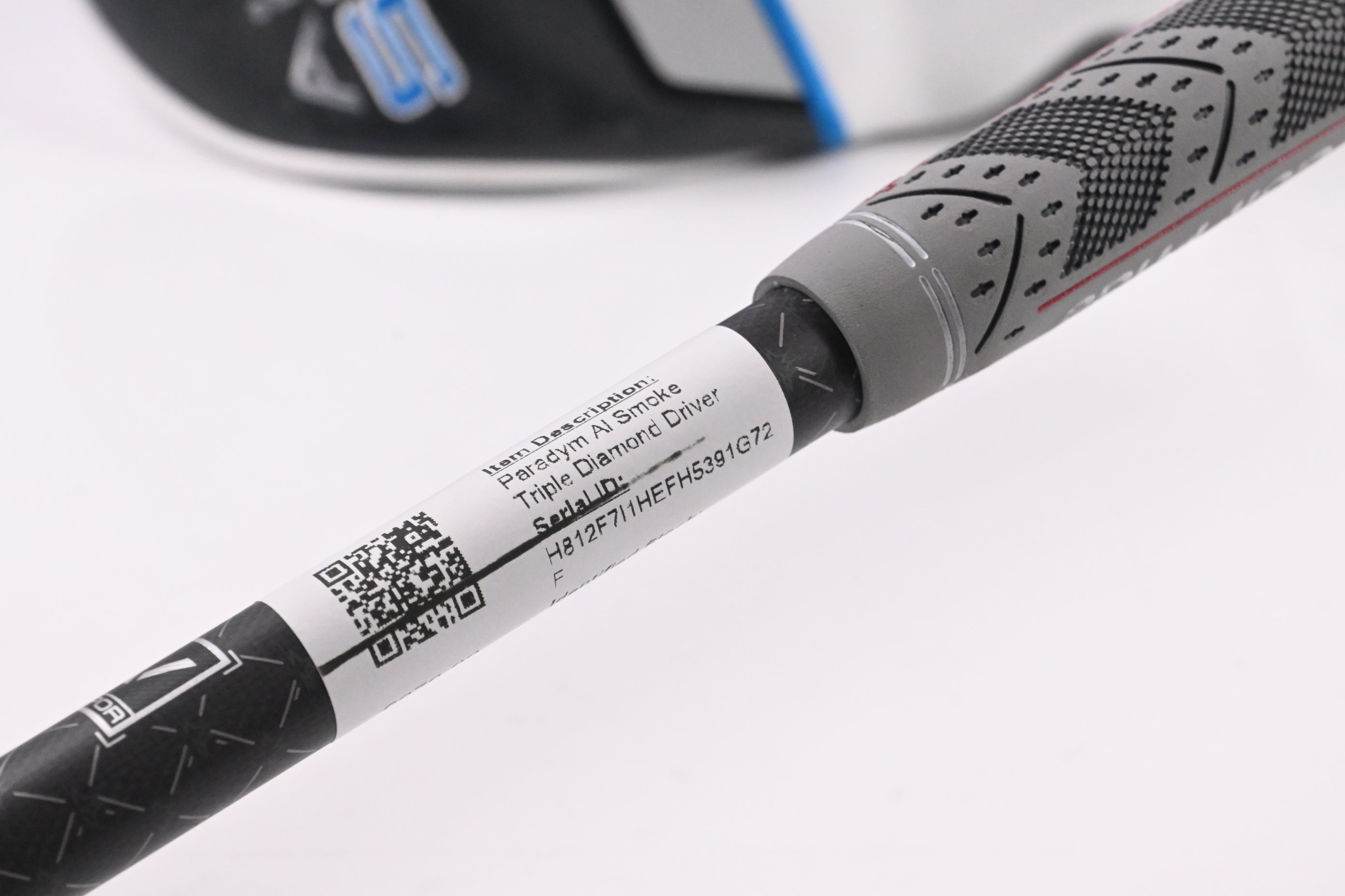 Callaway Paradym Ai Smoke Triple Diamond Driver / 8 Degree / X-Flex Tensei AV