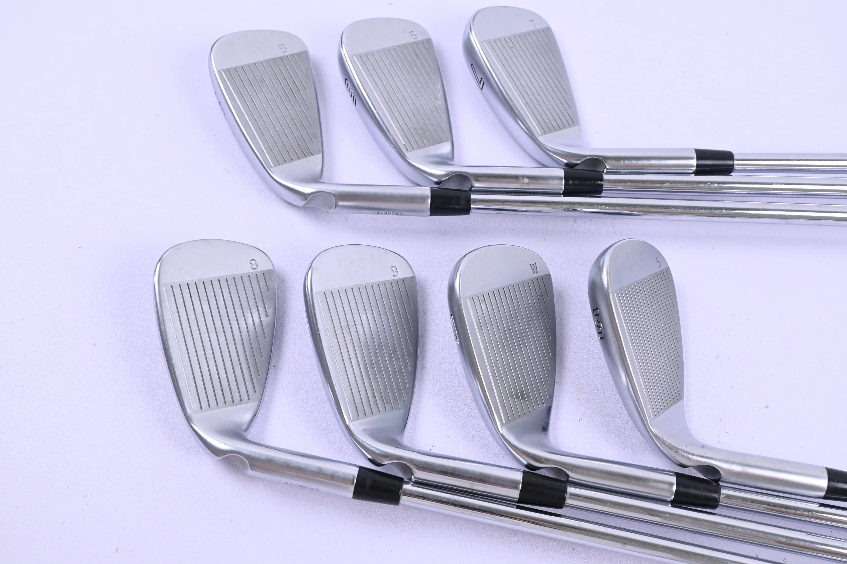 Ping G425 Irons / 5-PW+SW / Red Dot / Regular Flex Ping AWT 2.0 Shafts