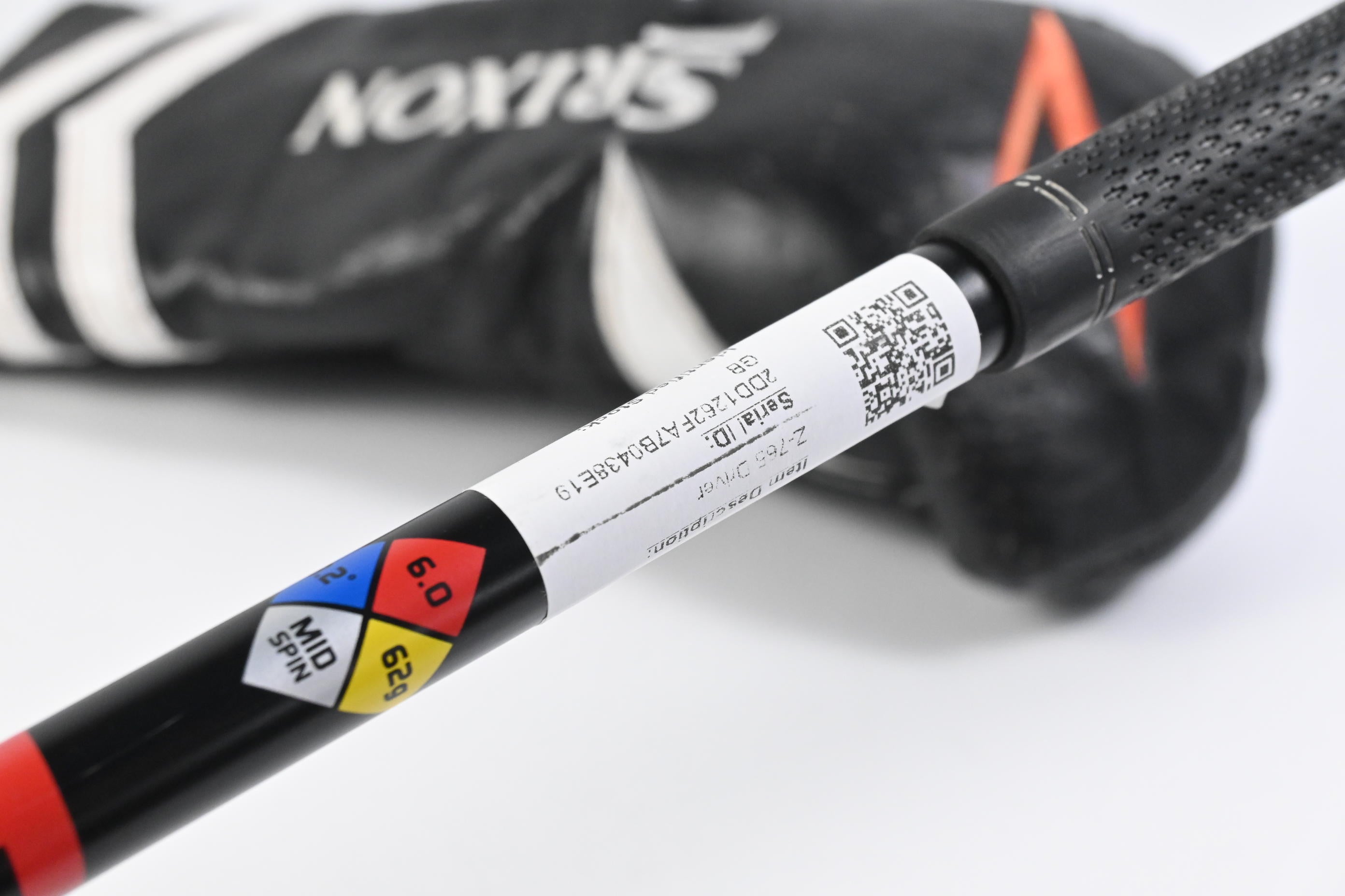 Srixon Z-765 Driver / 9.5 Degree / Stiff Flex Hzrdus Red 62 Shaft