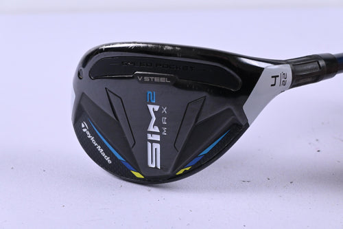 Taylormade SIM2 Max #4 Hybrid / 22 Degree / Stiff Flex Ventus Blue 7 Shaft