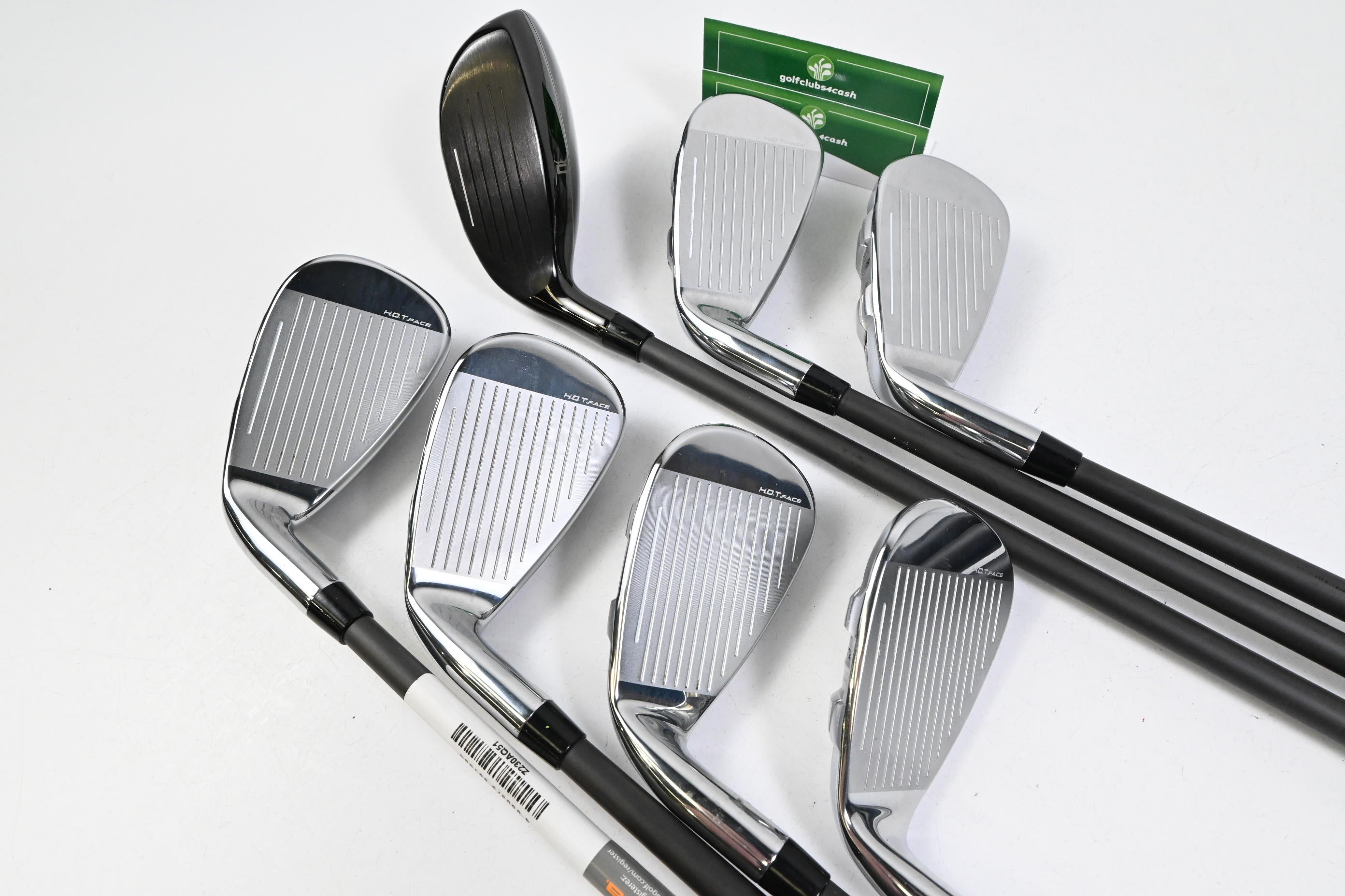Cobra T-Rail 2023 Irons / 5H+6-PW+SW / Senior Flex Cobra Ultralite 45 Shafts