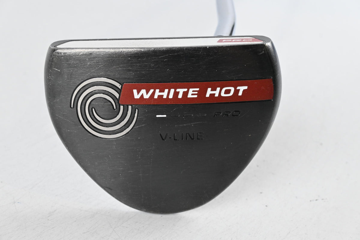 Odyssey White Hot Pro Black V-Line Putter / 35 Inch