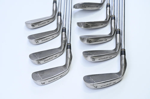 Cobra Gravity Back Irons / 3-PW+SW / Regular Flex Cobra King Steel Shafts