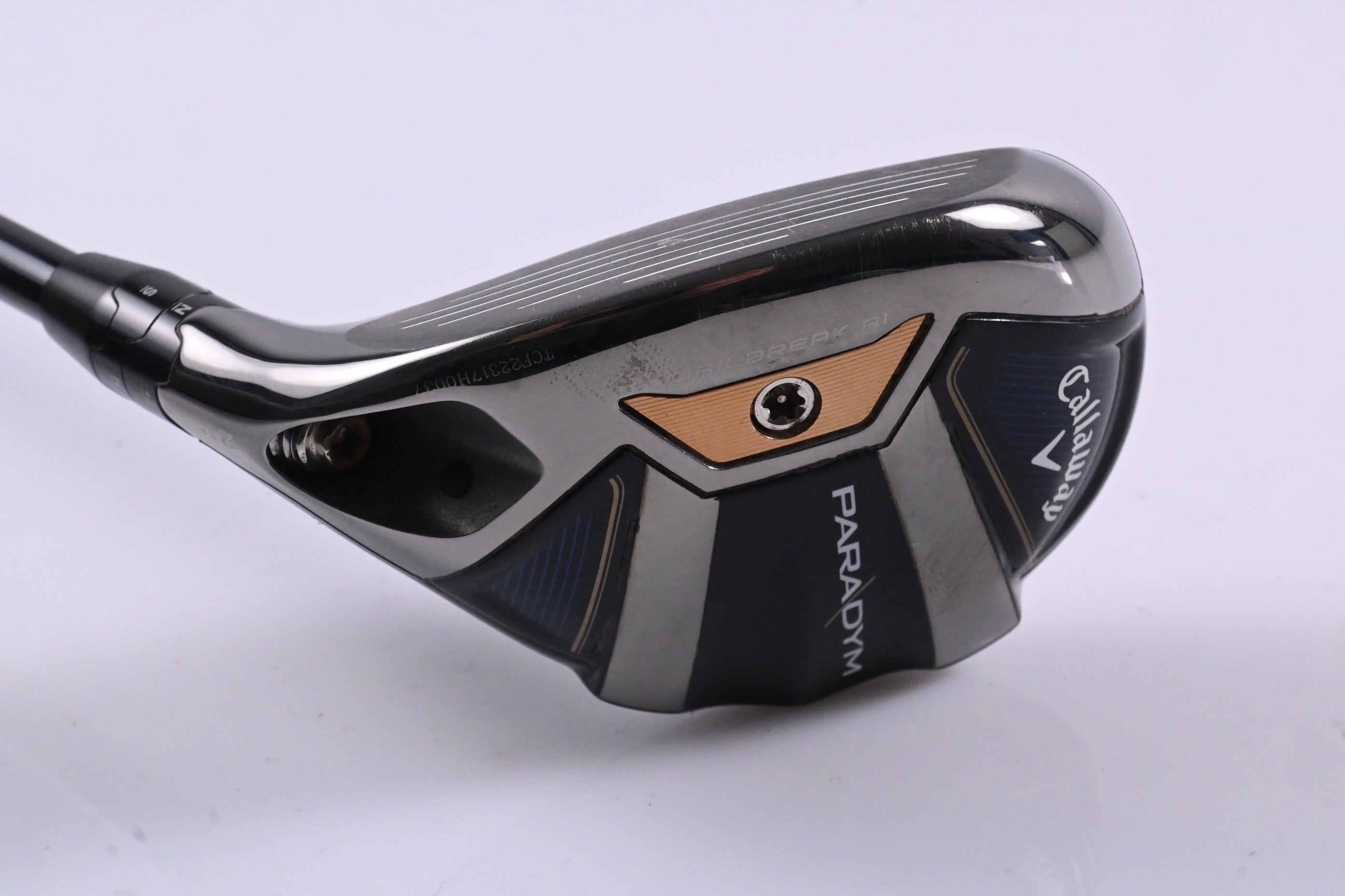 Tour Issue Left Hand Callaway Paradym #4 Hybrid / 21 Degree / Stiff Flex Tensei