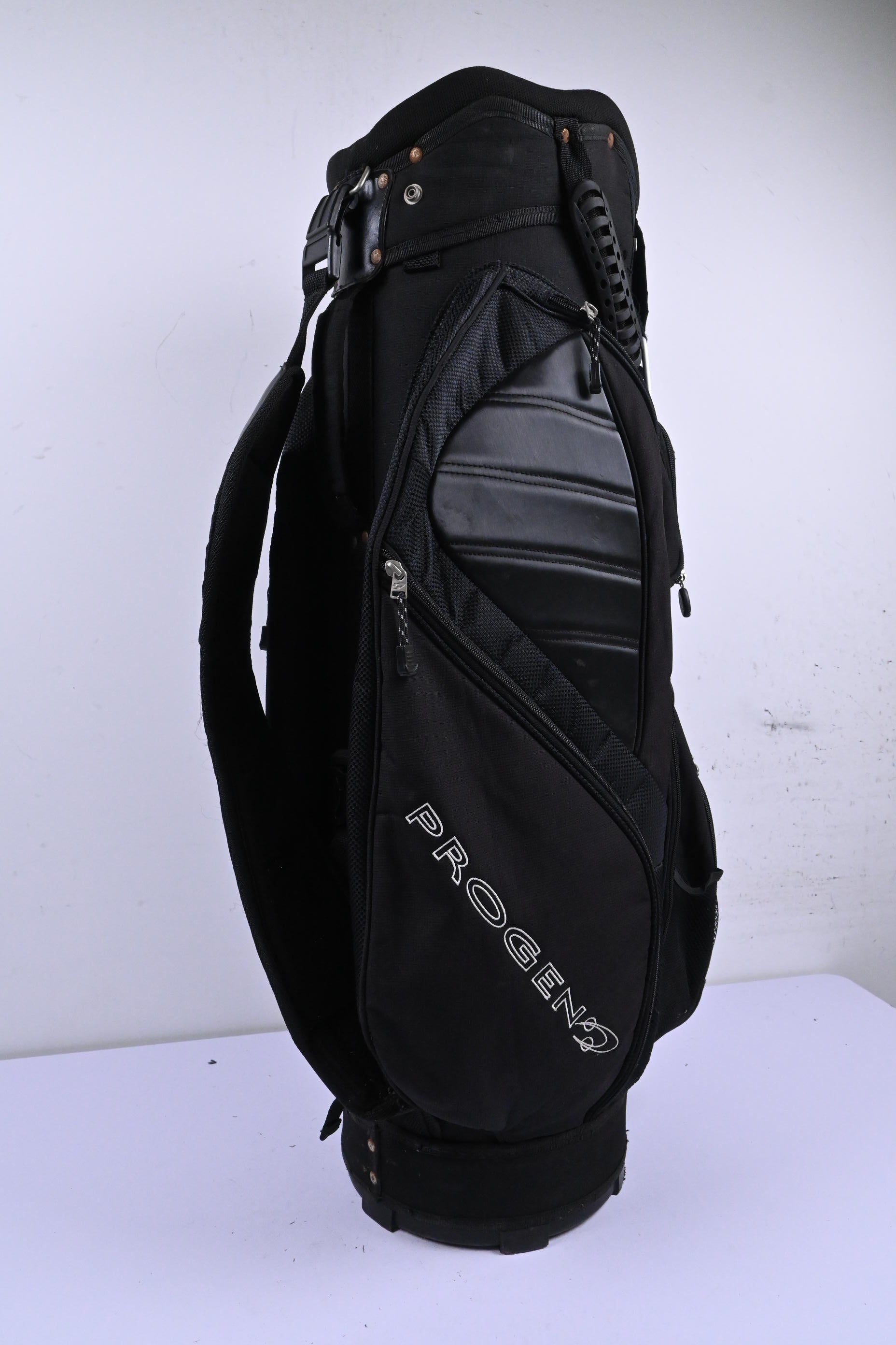 Progen Grande II Cart Bag / 14-Way Divider / Black
