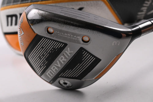 Callaway Mavrik #3 Wood / 15 Degree / Stiff Flex Evenflow Riptide 60 Shaft