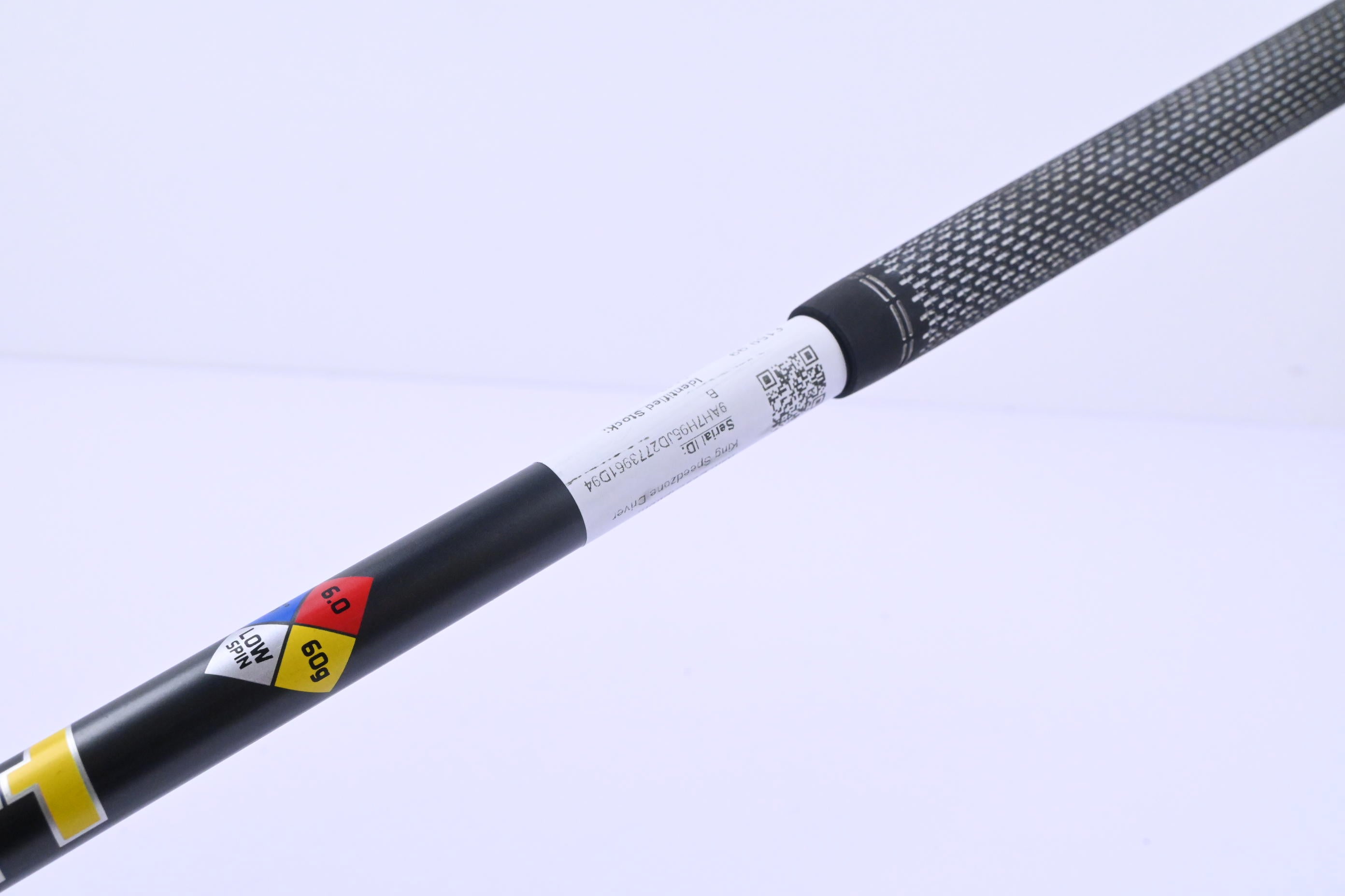 Left Hand Cobra King SZ Driver / 9.0 Degree / Stiff Flex HZRDUS Smoke Yellow 60