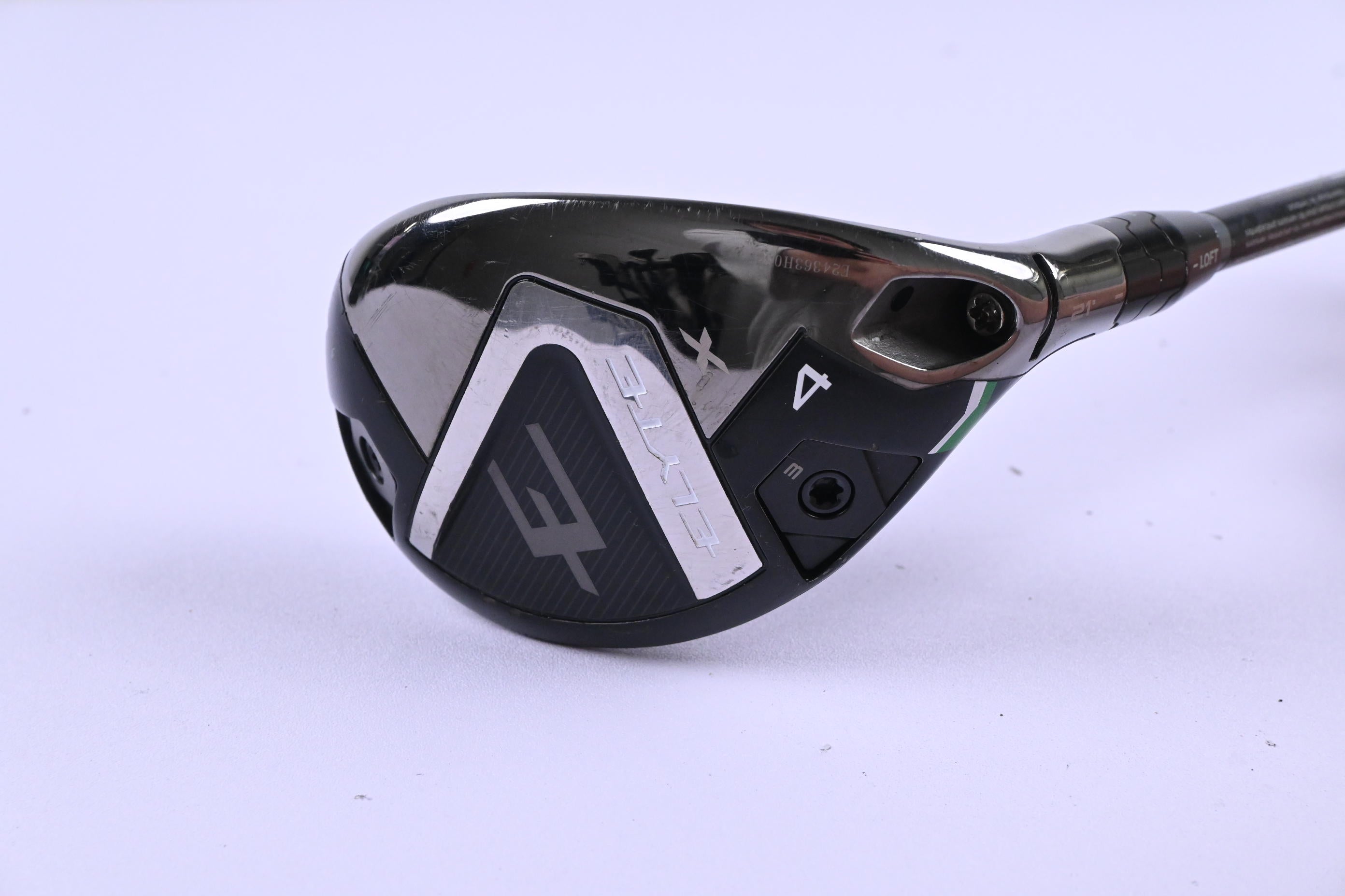 Callaway Elyte X #4 Hybrid / 21 Degree / Regular Flex Project X Denali Charcoal