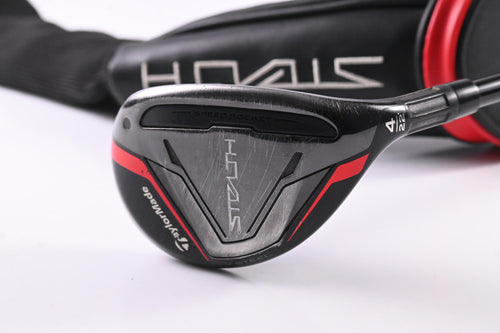 TaylorMade Stealth #4 Hybrid / 22 Degree / Regular Flex Ventus Red 6 Shaft