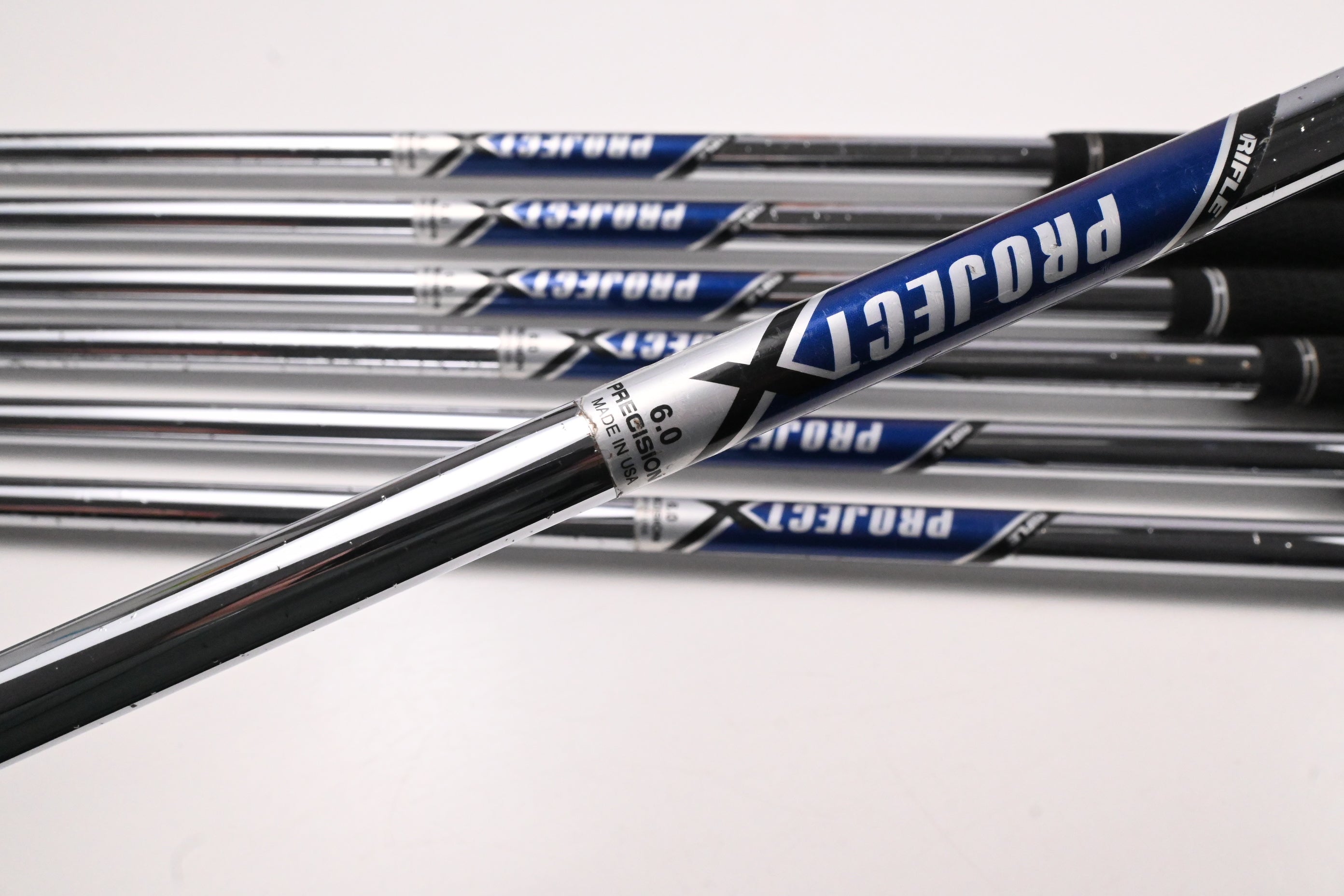 Ping i210 Irons / 4-PW / Green Dot / Stiff Flex Project X Steel Shafts