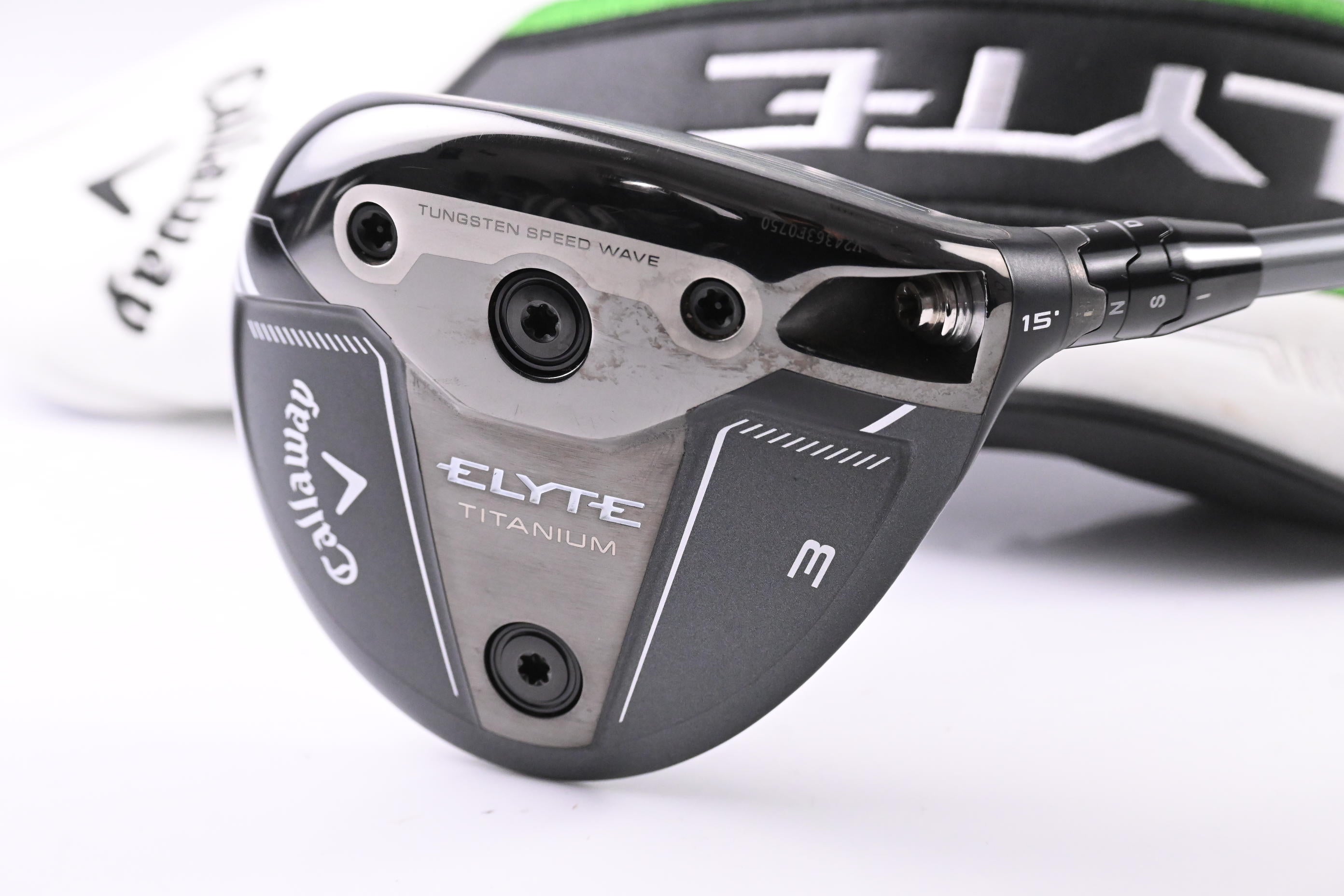 Callaway Elyte Ti #3 Wood / 15 Degree / Stiff Flex Denali Charcoal 60 Shaft