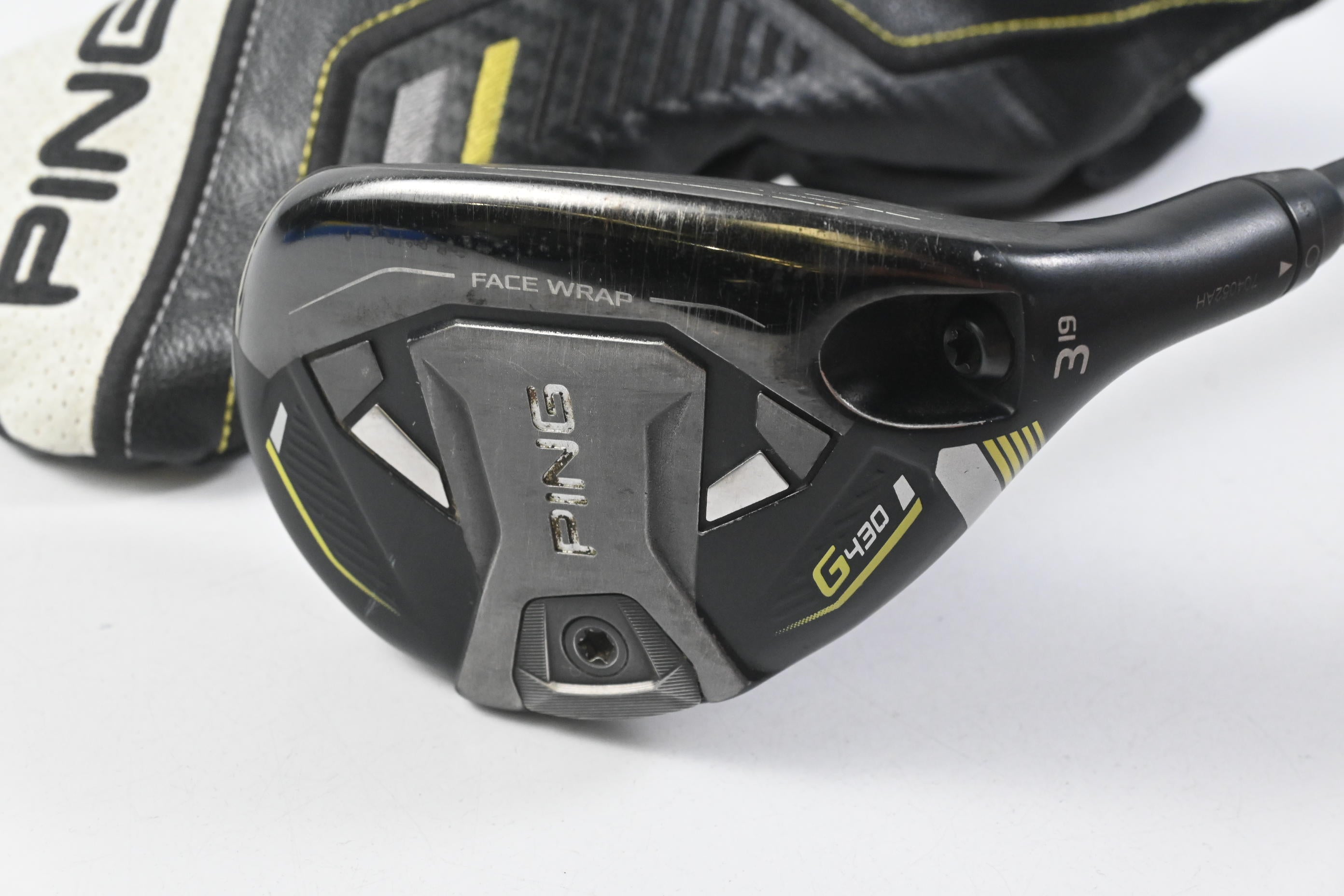 Ping G430 #3 Hybrid / 19 Degree / Stiff Flex Ping Alta CB Black 70 Shaft