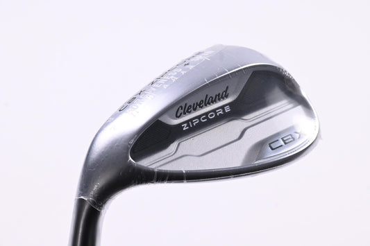 Left Hand Cleveland CBX Zipcore Sand Wedge / 56 Degree / Wedge Flex Dynamic Gold