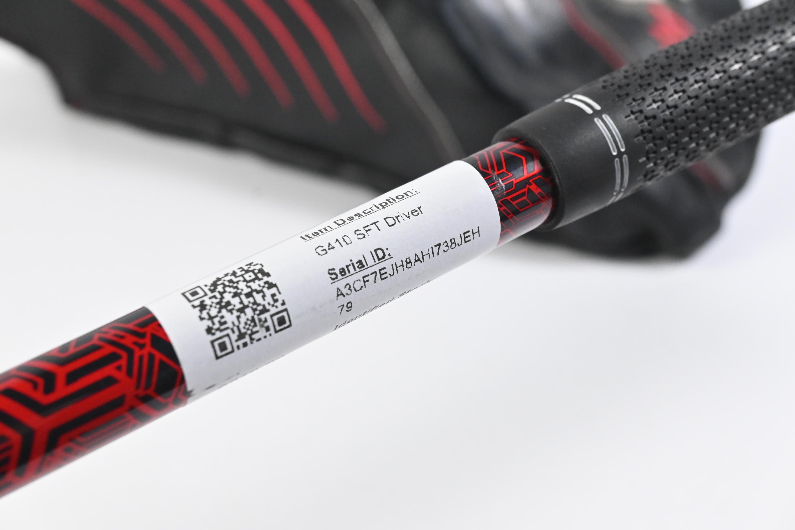 Ping G410 SFT Driver / 10.5 Degree / Senior Flex Ping Alta CB Red 55 Shaft