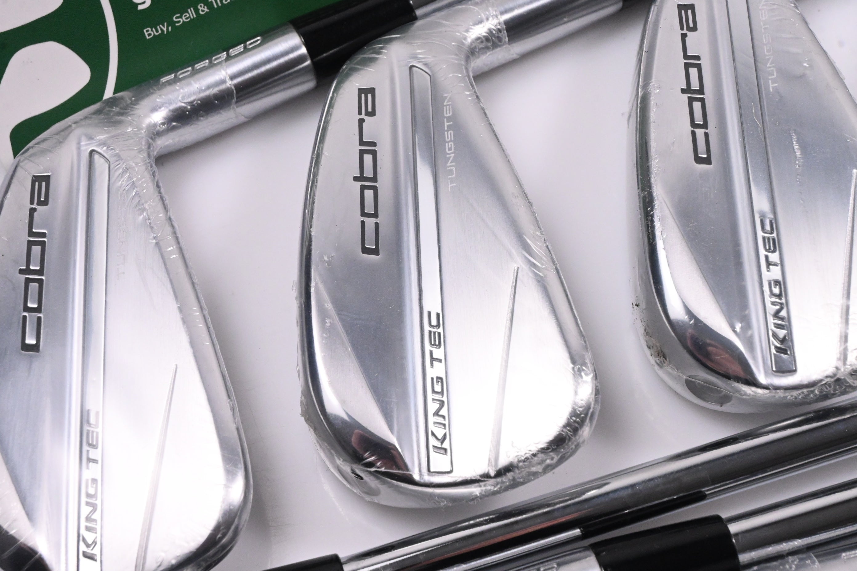 Cobra King Tec 2025 Irons / 3-PW+GW / Stiff Flex KBS $-Taper Lite Shafts